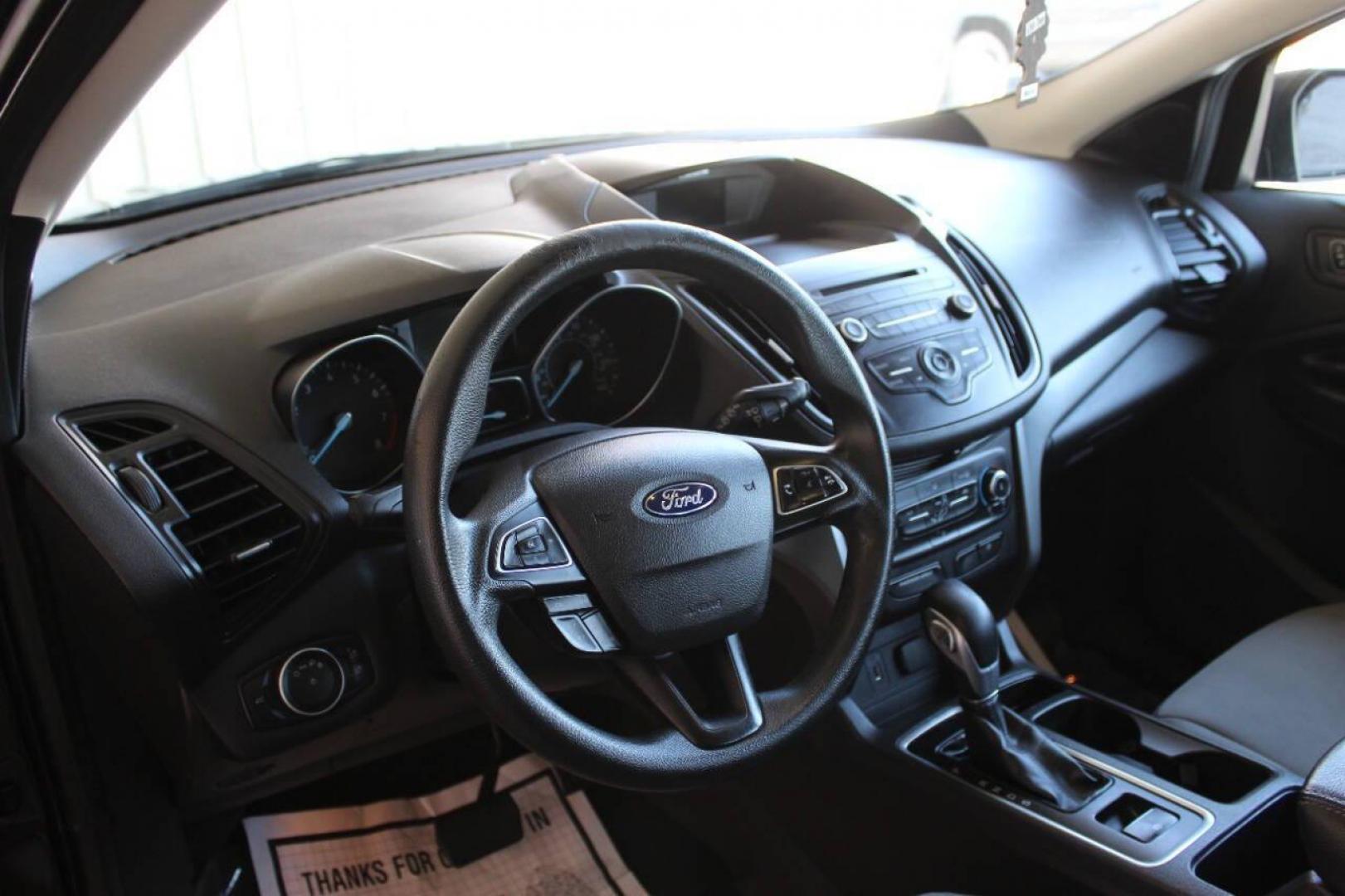 2017 Black Ford Escape S FWD (1FMCU0F73HU) with an 2.5L L4 DOHC 16V engine, 6A transmission, located at 4301 NW 39th , Oklahoma City, OK, 73112, (405) 949-5600, 35.512135, -97.598671 - NO DRIVERS LICENCE NO-FULL COVERAGE INSURANCE-NO CREDIT CHECK. COME ON OVER TO SUPERSPORTS AND TAKE A LOOK AND TEST DRIVE. PLEASE GIVE US A CALL AT (405) 949-5600. NO LICENSIA DE MANEJAR- NO SEGURO DE COBERTURA TOTAL- NO VERIFICACCION DE CREDITO. POR FAVOR VENGAN A SUPERSPORTS, - Photo#15