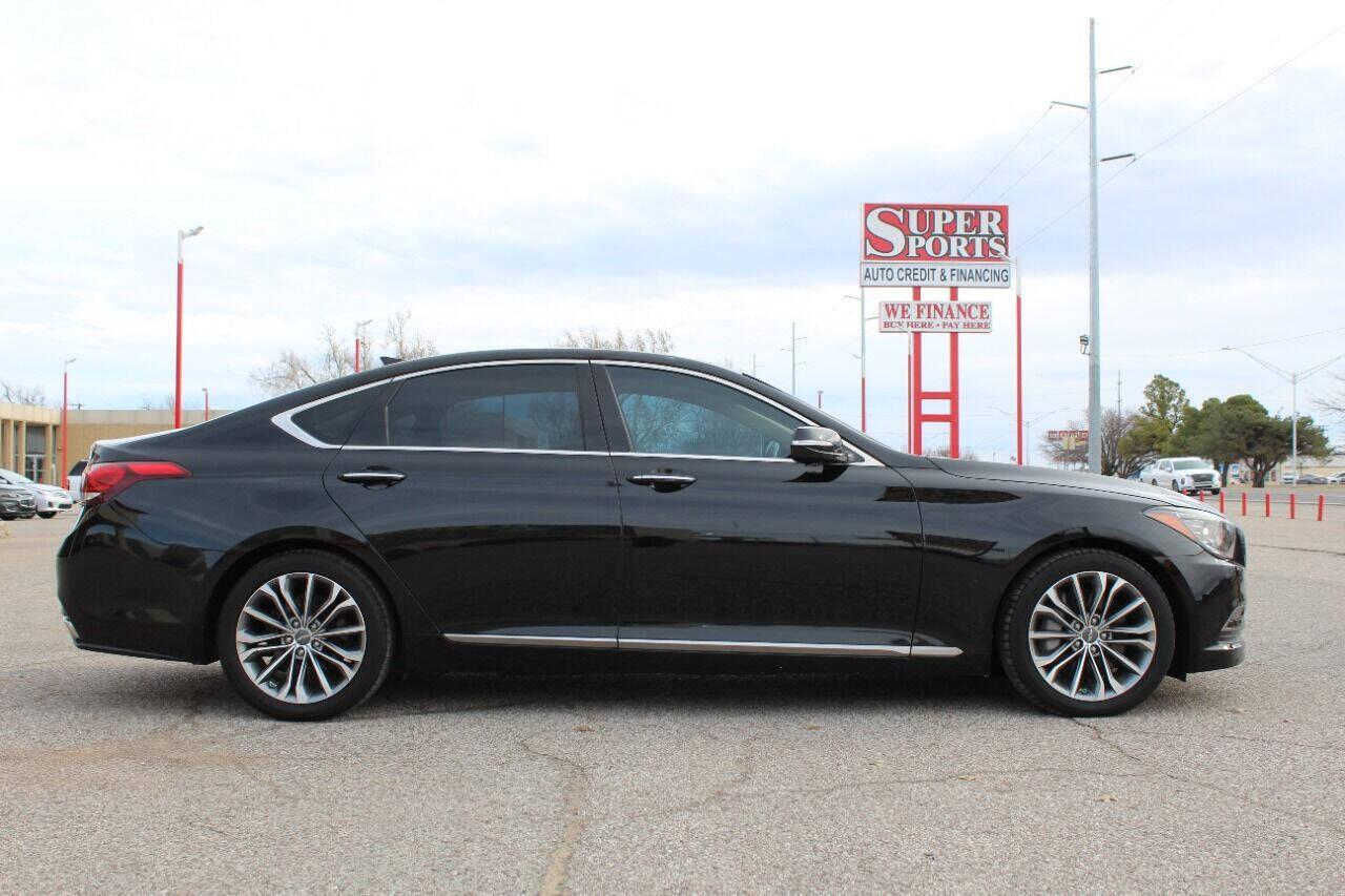 2015 Black Hyundai Genesis 3.8L (KMHGN4JE4FU) with an 3.8L V6 3.8L V6 engine, Automatic 8-Speed transmission, located at 4301 NW 39th , Oklahoma City, OK, 73112, (405) 949-5600, 35.512135, -97.598671 - NO DRIVERS LICENCE NO-FULL COVERAGE INSURANCE-NO CREDIT CHECK. COME ON OVER TO SUPERSPORTS AND TAKE A LOOK AND TEST DRIVE PLEASE GIVE US A CALL AT (405) 949-5600. NO LICENSIA DE MANEJAR- NO SEGURO DE COBERTURA TOTAL- NO VERIFICACCION DE CREDITO. POR FAVOR VENGAN A SUPERSPORTS, ECHE UN VIS - Photo#2