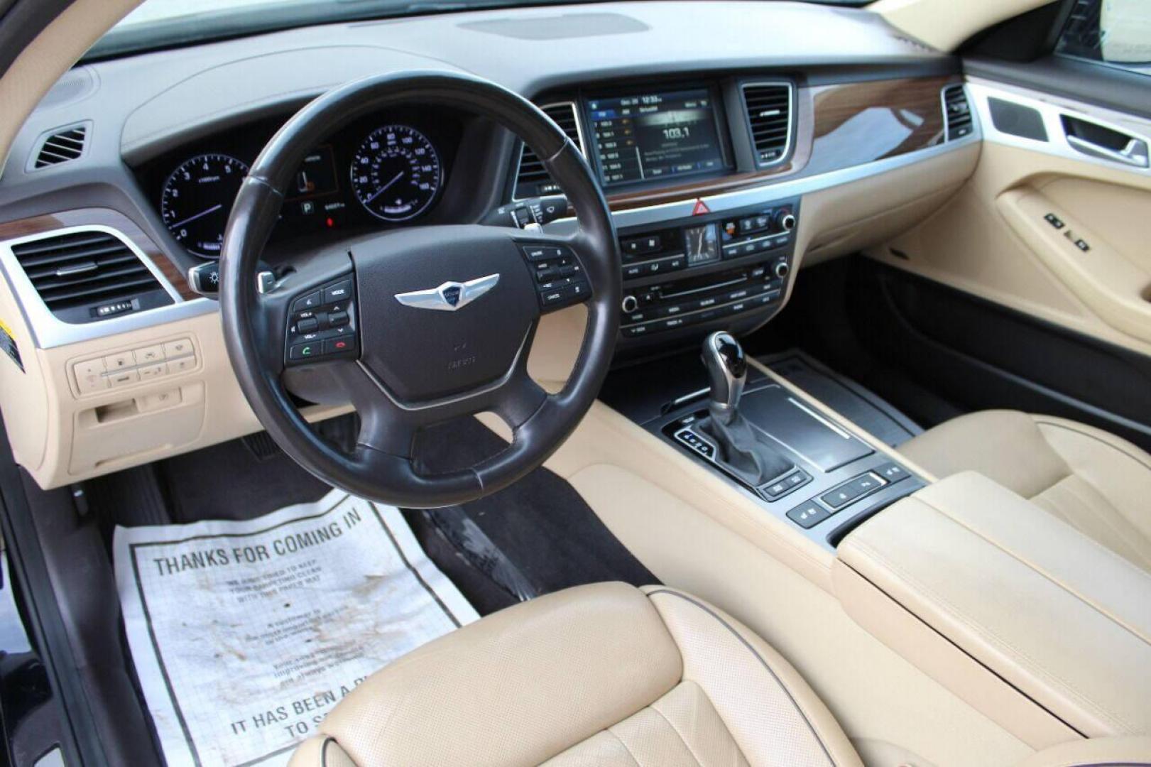 2015 Black Hyundai Genesis 3.8L (KMHGN4JE4FU) with an 3.8L V6 3.8L V6 engine, Automatic 8-Speed transmission, located at 4301 NW 39th , Oklahoma City, OK, 73112, (405) 949-5600, 35.512135, -97.598671 - NO DRIVERS LICENCE NO-FULL COVERAGE INSURANCE-NO CREDIT CHECK. COME ON OVER TO SUPERSPORTS AND TAKE A LOOK AND TEST DRIVE PLEASE GIVE US A CALL AT (405) 949-5600. NO LICENSIA DE MANEJAR- NO SEGURO DE COBERTURA TOTAL- NO VERIFICACCION DE CREDITO. POR FAVOR VENGAN A SUPERSPORTS, ECHE UN VIS - Photo#25
