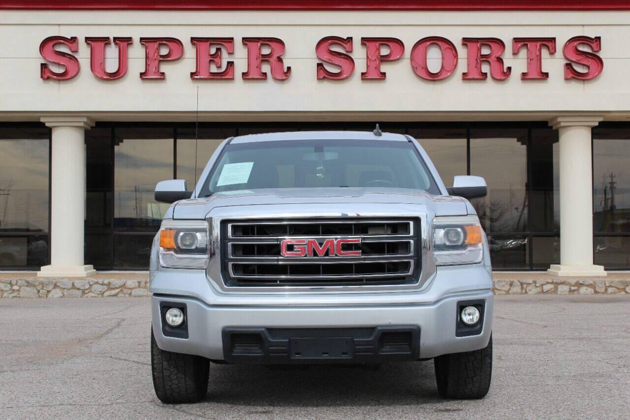 2015 Silver GMC Sierra 1500 SLE Crew Cab Long Box 2WD (3GTP1UEC7FG) with an 5.3L V8 OHV 16V engine, 6-Speed Automatic transmission, located at 4301 NW 39th , Oklahoma City, OK, 73112, (405) 949-5600, 35.512135, -97.598671 - Photo#8