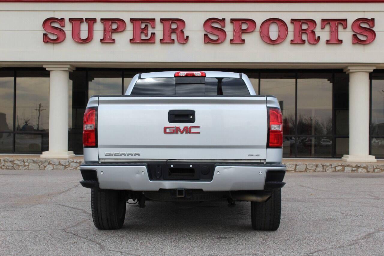 2015 Silver GMC Sierra 1500 SLE Crew Cab Long Box 2WD (3GTP1UEC7FG) with an 5.3L V8 OHV 16V engine, 6-Speed Automatic transmission, located at 4301 NW 39th , Oklahoma City, OK, 73112, (405) 949-5600, 35.512135, -97.598671 - Photo#10