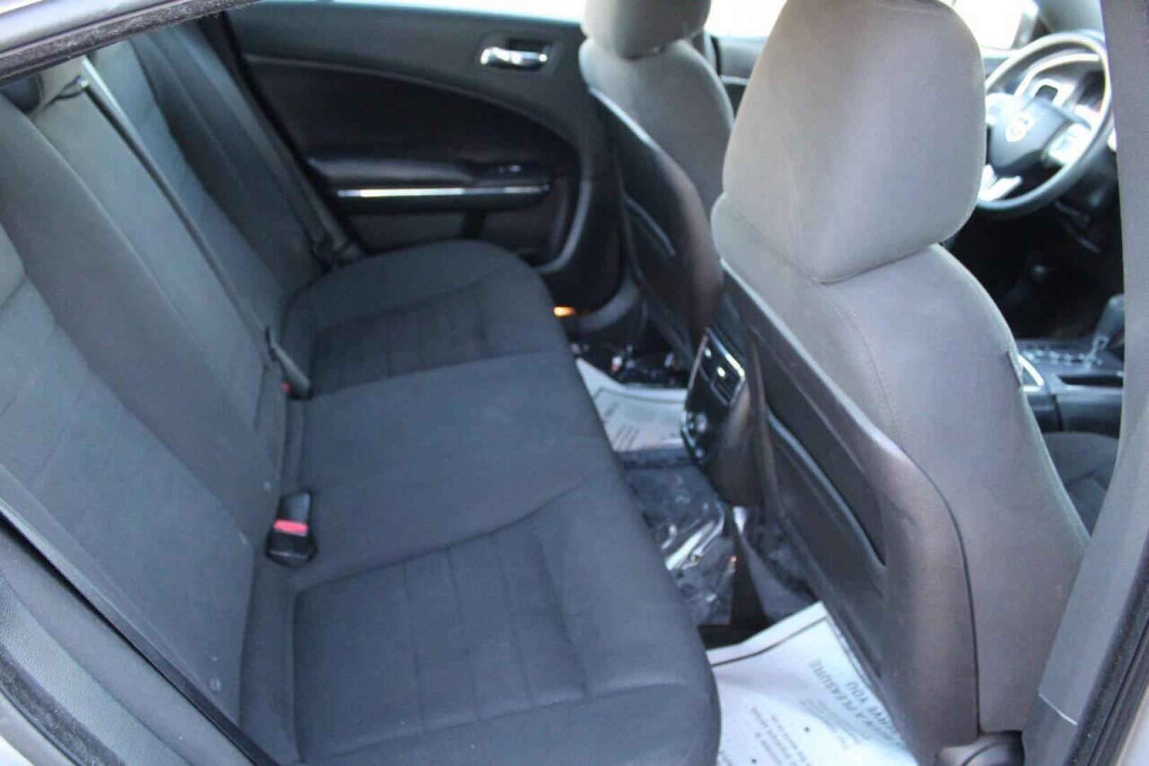 2014 Silver Dodge Charger SE (2C3CDXBG8EH) with an 3.6L V6 DOHC 24V engine, 5-Speed Automatic transmission, located at 4301 NW 39th , Oklahoma City, OK, 73112, (405) 949-5600, 35.512135, -97.598671 - Photo#10