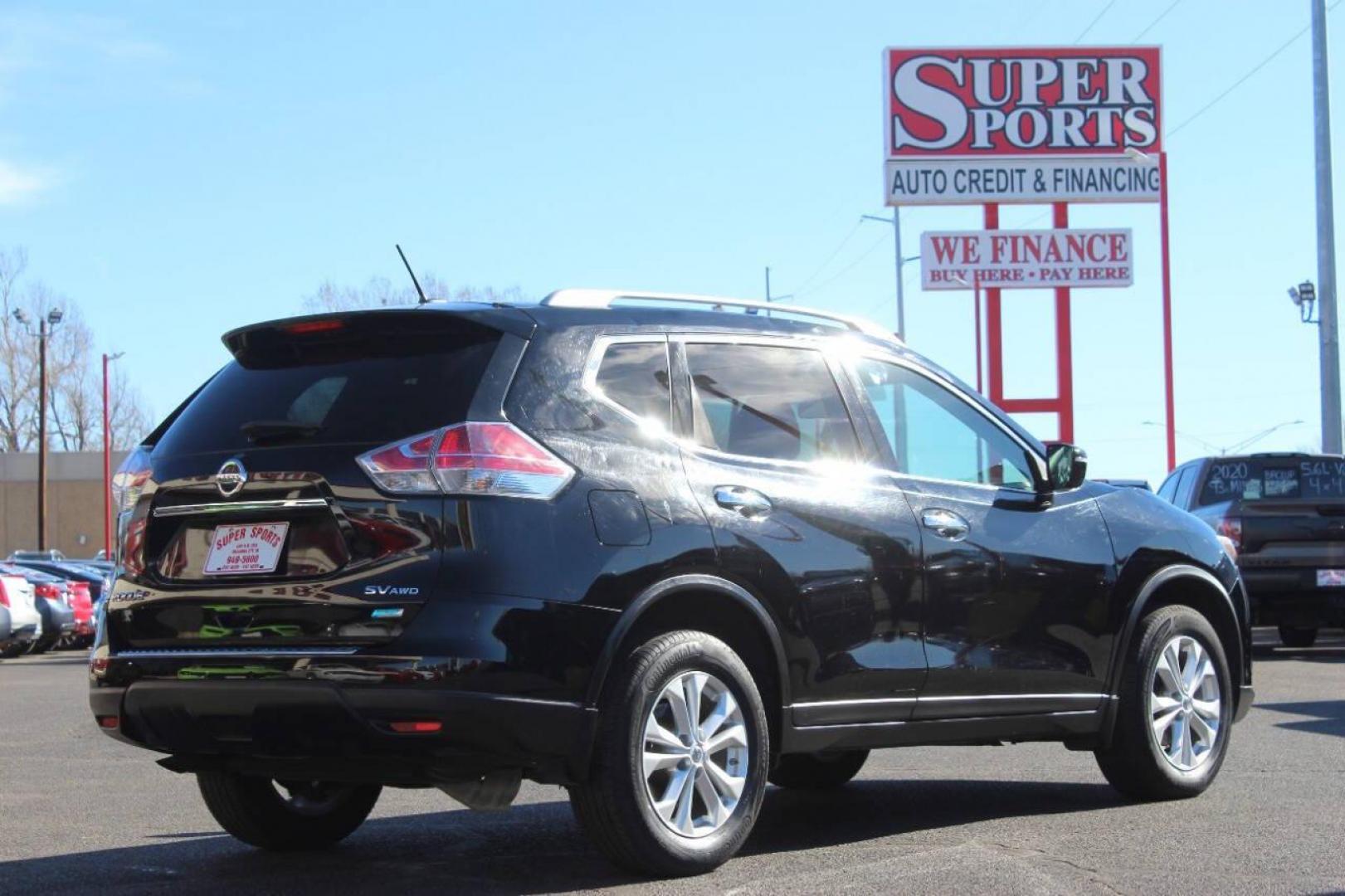 2014 Black Nissan Rogue S AWD (5N1AT2MV0EC) with an 2.5L L4 DOHC 16V engine, Continuously Variable Transmission transmission, located at 4301 NW 39th , Oklahoma City, OK, 73112, (405) 949-5600, 35.512135, -97.598671 - NO DRIVERS LICENCE NO-FULL COVERAGE INSURANCE-NO CREDIT CHECK. COME ON OVER TO SUPERSPORTS AND TAKE A LOOK AND TEST DRIVE. PLEASE GIVE US A CALL AT (405) 949-5600. NO LICENSIA DE MANEJAR- NO SEGURO DE COBERTURA TOTAL- NO VERIFICACCION DE CREDITO. POR FAVOR VENGAN A SUPERSPORTS, ECHE UN - Photo#4