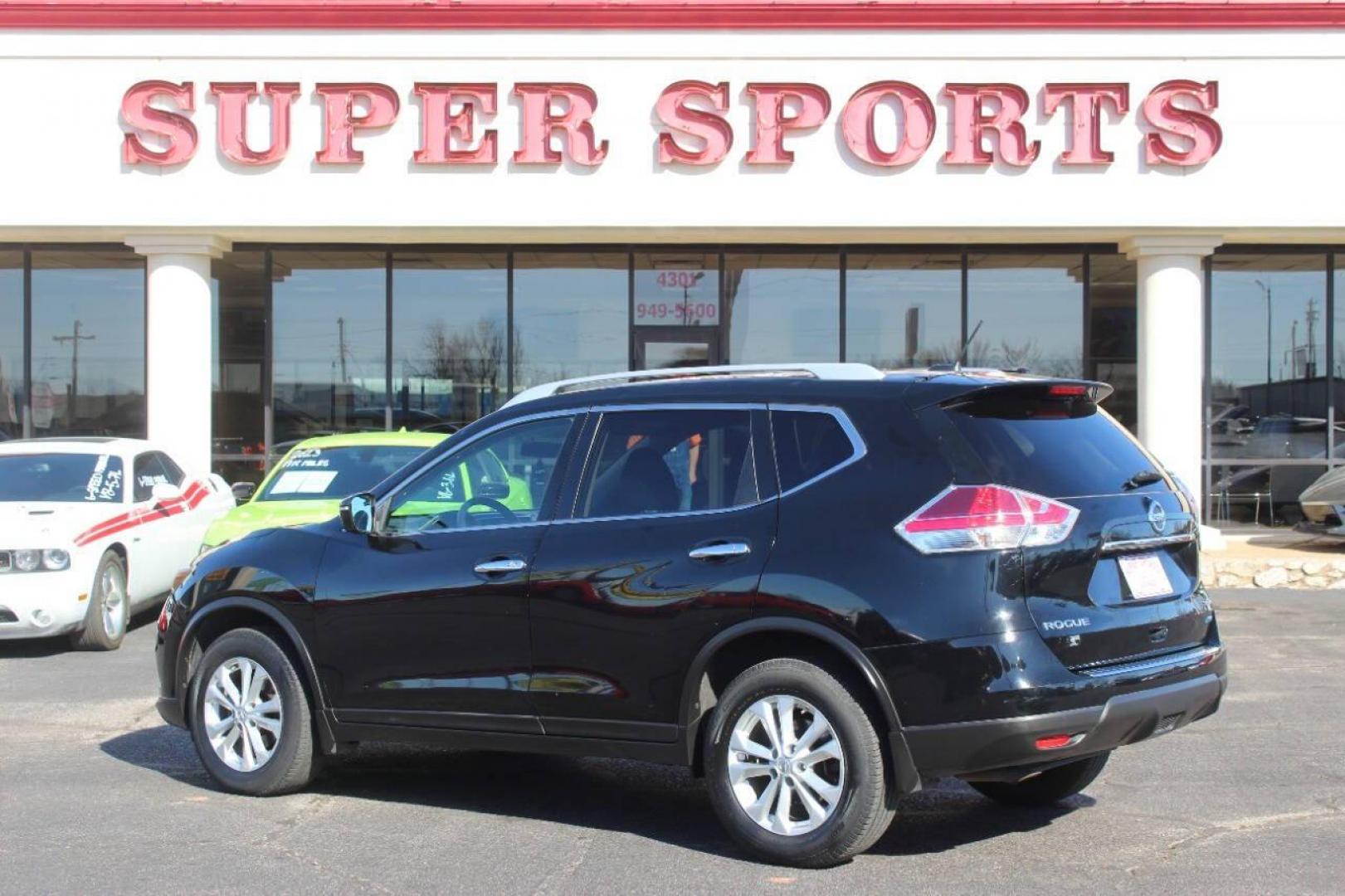 2014 Black Nissan Rogue S AWD (5N1AT2MV0EC) with an 2.5L L4 DOHC 16V engine, Continuously Variable Transmission transmission, located at 4301 NW 39th , Oklahoma City, OK, 73112, (405) 949-5600, 35.512135, -97.598671 - NO DRIVERS LICENCE NO-FULL COVERAGE INSURANCE-NO CREDIT CHECK. COME ON OVER TO SUPERSPORTS AND TAKE A LOOK AND TEST DRIVE. PLEASE GIVE US A CALL AT (405) 949-5600. NO LICENSIA DE MANEJAR- NO SEGURO DE COBERTURA TOTAL- NO VERIFICACCION DE CREDITO. POR FAVOR VENGAN A SUPERSPORTS, ECHE UN - Photo#5