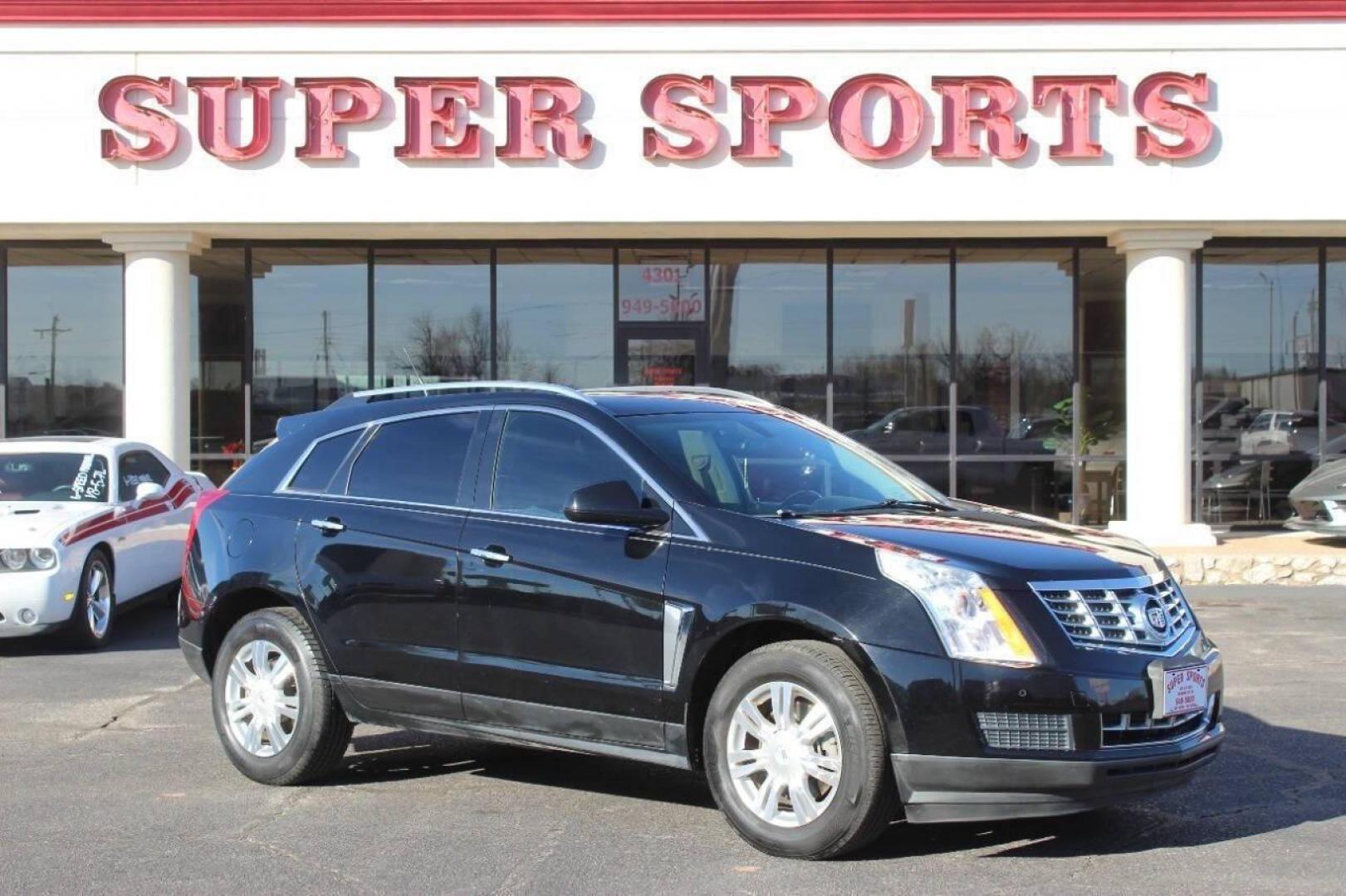 2013 Black Cadillac SRX Premium (3GYFNCE3XDS) with an 3.6L V6 DOHC 24V FFV engine, 6-Speed Automatic transmission, located at 4301 NW 39th , Oklahoma City, OK, 73112, (405) 949-5600, 35.512135, -97.598671 - Photo#2