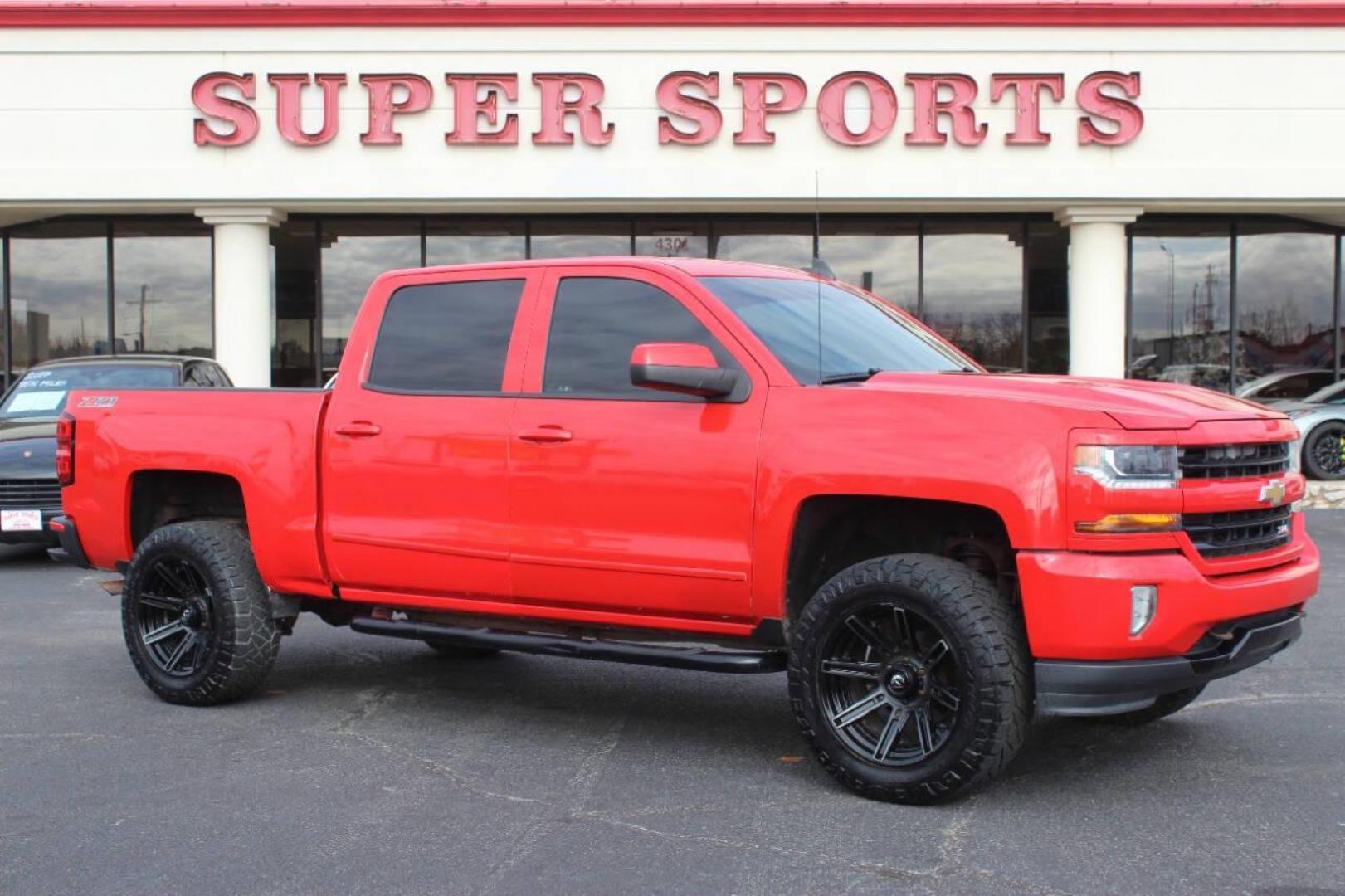 2017 Red Chevrolet Silverado 1500 LT Crew Cab 4WD (3GCUKREC9HG) with an 5.3L V8 OHV 16V engine, 6A transmission, located at 4301 NW 39th , Oklahoma City, OK, 73112, (405) 949-5600, 35.512135, -97.598671 - NO DRIVERS LICENCE NO-FULL COVERAGE INSURANCE-NO CREDIT CHECK. COME ON OVER TO SUPERSPORTS AND TAKE A LOOK AND TEST DRIVE. PLEASE GIVE US A CALL AT (405) 949-5600. NO LICENSIA DE MANEJAR- NO SEGURO DE COBERTURA TOTAL- NO VERIFICACCION DE CREDITO. POR FAVOR VENGAN A SUPERSPORTS, ECHE UN - Photo#2