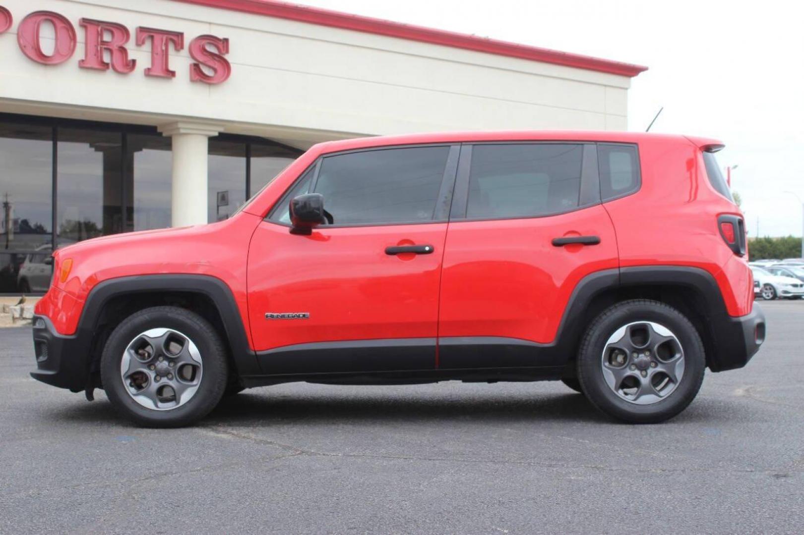 2015 Red Jeep Renegade Sport FWD (ZACCJAAT0FP) with an 2.4L L4 engine, 6-Speed Manual transmission, located at 4301 NW 39th , Oklahoma City, OK, 73112, (405) 949-5600, 35.512135, -97.598671 - NO DRIVERS LICENCE NO-FULL COVERAGE INSURANCE-NO CREDIT CHECK. COME ON OVER TO SUPERSPORTS AND TAKE A LOOK AND TEST DRIVE. PLEASE GIVE US A CALL AT (405) 949-5600. NO LICENSIA DE MANEJAR- NO SEGURO DE COBERTURA TOTAL- NO VERIFICACCION DE CREDITO. POR FAVOR VENGAN A SUPERSPORTS, ECHE UN - Photo#4
