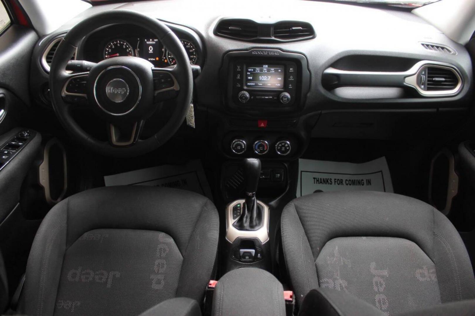 2015 Red Jeep Renegade Sport FWD (ZACCJAAT0FP) with an 2.4L L4 engine, 6-Speed Manual transmission, located at 4301 NW 39th , Oklahoma City, OK, 73112, (405) 949-5600, 35.512135, -97.598671 - NO DRIVERS LICENCE NO-FULL COVERAGE INSURANCE-NO CREDIT CHECK. COME ON OVER TO SUPERSPORTS AND TAKE A LOOK AND TEST DRIVE. PLEASE GIVE US A CALL AT (405) 949-5600. NO LICENSIA DE MANEJAR- NO SEGURO DE COBERTURA TOTAL- NO VERIFICACCION DE CREDITO. POR FAVOR VENGAN A SUPERSPORTS, ECHE UN - Photo#19