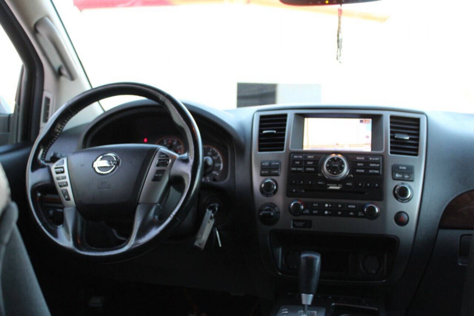 2013 Black Nissan Armada Platinum 4WD (5N1AA0NEXDN) with an 5.6L V8 5.6L V8 engine, Automatic 5-Speed transmission, located at 4301 NW 39th , Oklahoma City, OK, 73112, (405) 949-5600, 35.512135, -97.598671- Photo#20