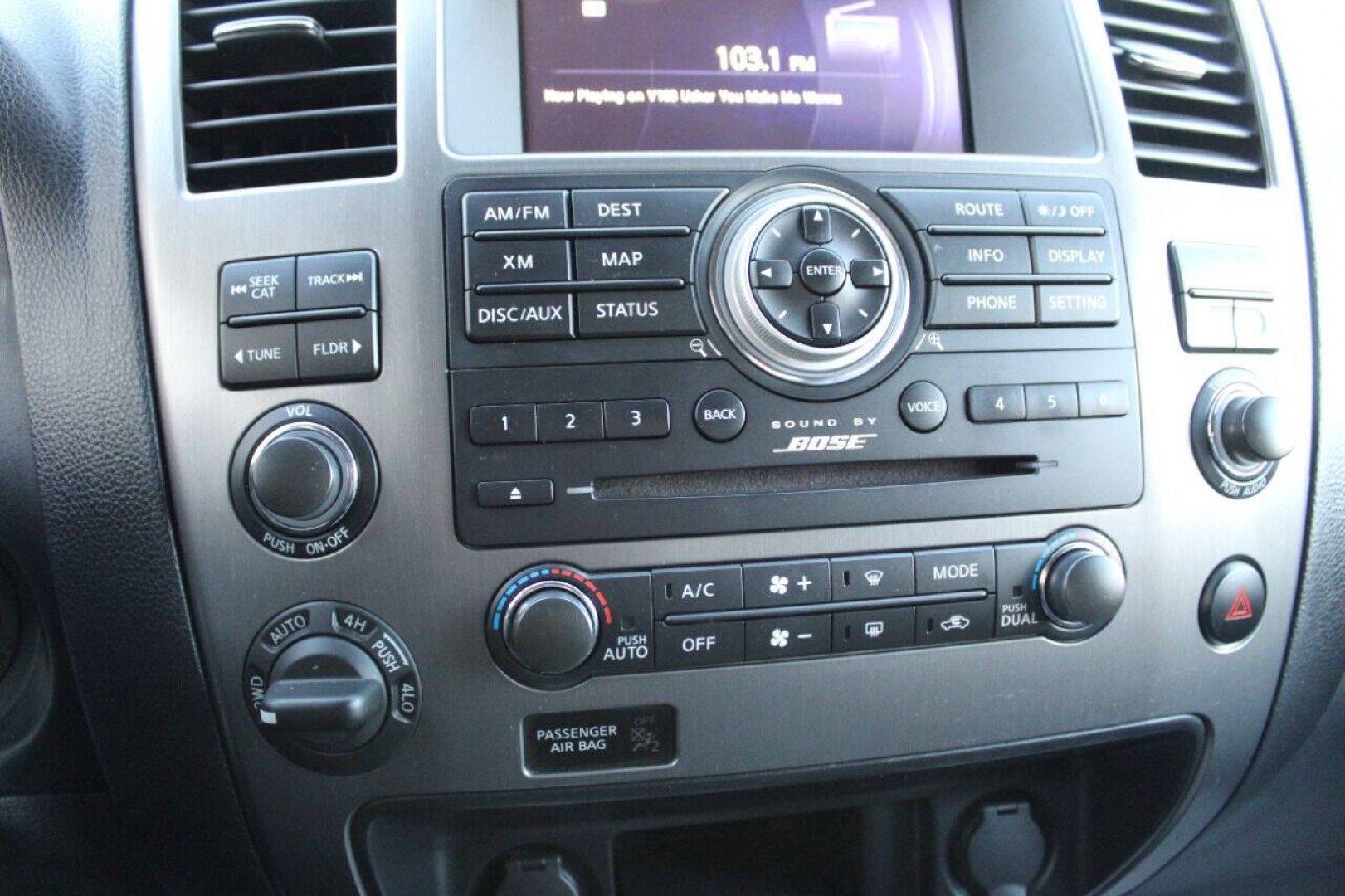 2013 Black Nissan Armada Platinum 4WD (5N1AA0NEXDN) with an 5.6L V8 5.6L V8 engine, Automatic 5-Speed transmission, located at 4301 NW 39th , Oklahoma City, OK, 73112, (405) 949-5600, 35.512135, -97.598671- Photo#28
