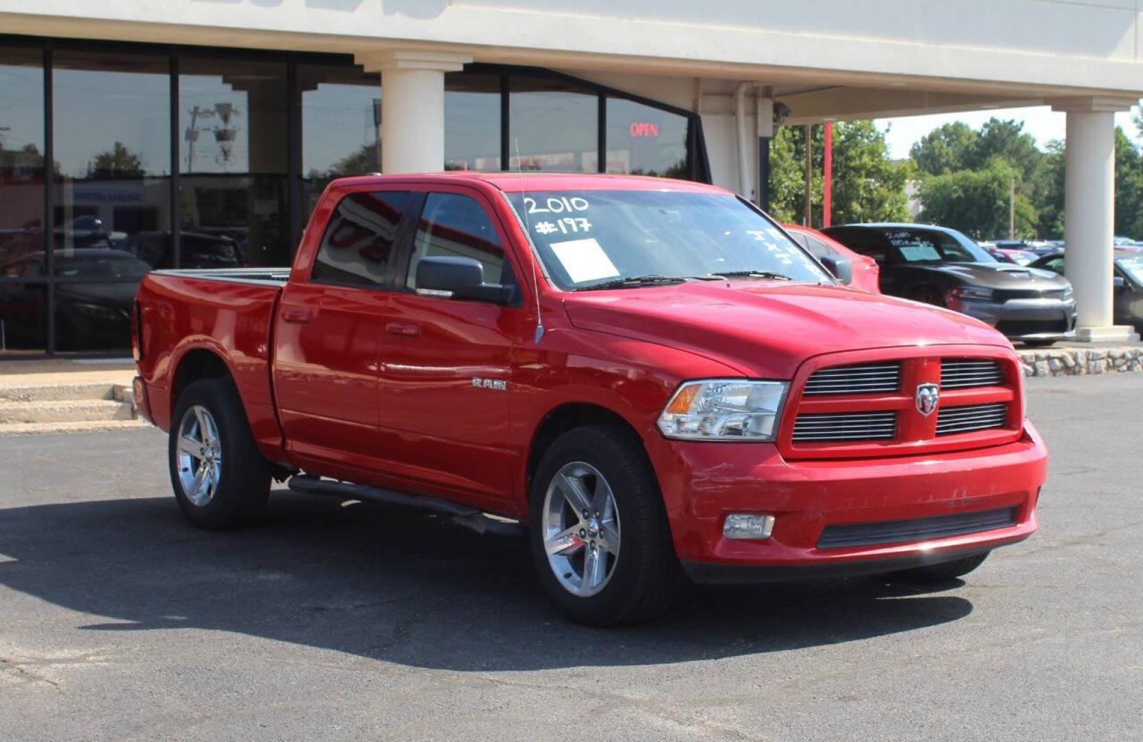 2010 Red Dodge Ram 1500 Laramie Crew Cab 4WD (1D7RV1CT9AS) with an 5.7L V8 OHV 16V engine, 5-Speed Automatic transmission, located at 4301 NW 39th , Oklahoma City, OK, 73112, (405) 949-5600, 35.512135, -97.598671 - NO DRIVERS LICENCE NO-FULL COVERAGE INSURANCE-NO CREDIT CHECK. COME ON OVER TO SUPERSPORTS AND TAKE A LOOK AND TEST DRIVE. PLEASE GIVE US A CALL AT (405) 949-5600. NO LICENSIA DE MANEJAR- NO SEGURO DE COBERTURA TOTAL- NO VERIFICACCION DE CREDITO. POR FAVOR VENGAN A SUPERSPORTS, ECHE UN VI - Photo#0