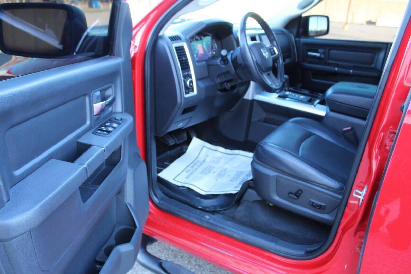 2010 Red Dodge Ram 1500 Laramie Crew Cab 4WD (1D7RV1CT9AS) with an 5.7L V8 OHV 16V engine, 5-Speed Automatic transmission, located at 4301 NW 39th , Oklahoma City, OK, 73112, (405) 949-5600, 35.512135, -97.598671 - Photo#37