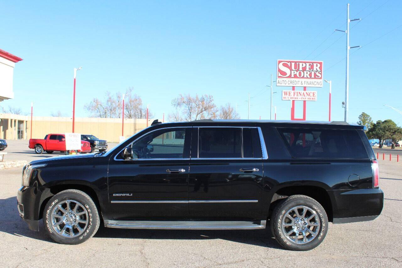 2015 Black GMC Yukon Denali XL 4WD (1GKS2JKJ5FR) with an 6.2L V8 OHV 16V engine, 6-Speed Automatic transmission, located at 4301 NW 39th , Oklahoma City, OK, 73112, (405) 949-5600, 35.512135, -97.598671 - NO DRIVERS LICENCE -NO FULL COVERAGE INSURANCE - NO CREDIT CHECK. COME ON OVER TO SUPERSPORTS, TAKE A LOOK AND TEST DRIVE. PLEASE GIVE US A CALL AT (405) 949-5600. NO LICENCIA DE CONDUCIR - NO SEGURO DE COBERTURA TOTAL - NO VERIFICACION DE CREDITO. VISITENOS EN SUPERSPORTS, MIRE NUESTRO - Photo#5