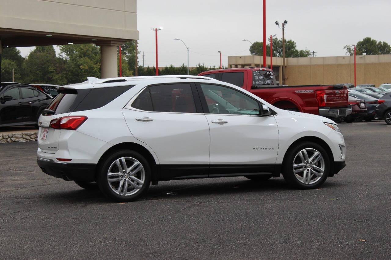 2019 White Chevrolet Equinox Premier 2.0 AWD (2GNAXYEX2K6) with an 2.0L L4 DOHC 16V engine, 9A transmission, located at 4301 NW 39th , Oklahoma City, OK, 73112, (405) 949-5600, 35.512135, -97.598671 - Photo#2