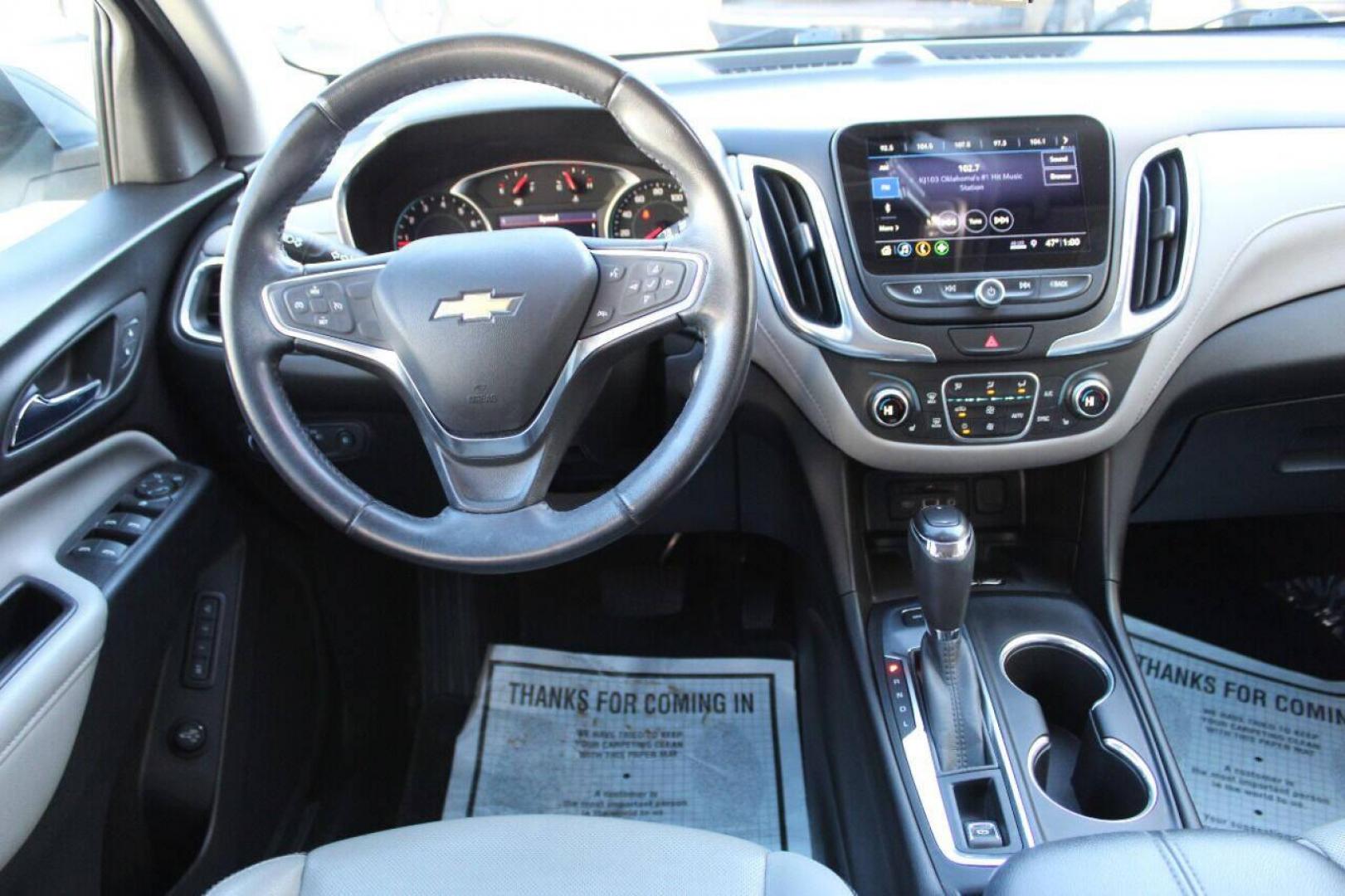 2019 White Chevrolet Equinox Premier 2.0 AWD (2GNAXYEX2K6) with an 2.0L L4 DOHC 16V engine, 9A transmission, located at 4301 NW 39th , Oklahoma City, OK, 73112, (405) 949-5600, 35.512135, -97.598671 - NO DRIVERS LICENSE - NO FULL COVERAGE INSURANCE - NO CREDIT CHECK. COME ON OVER TO SUPERSPORTS AND TAKE A LOOK AND TEST DRIVE PLEASE GIVE US A CALL AT (405) 949-5600. NO LICENCIA DE MANEJAR - NO SEGURO DE COBERTURA TOTAL - NO VERIFICACION DE CREDITO. POR FAVOR VENGAN A SUPERSPOR - Photo#17