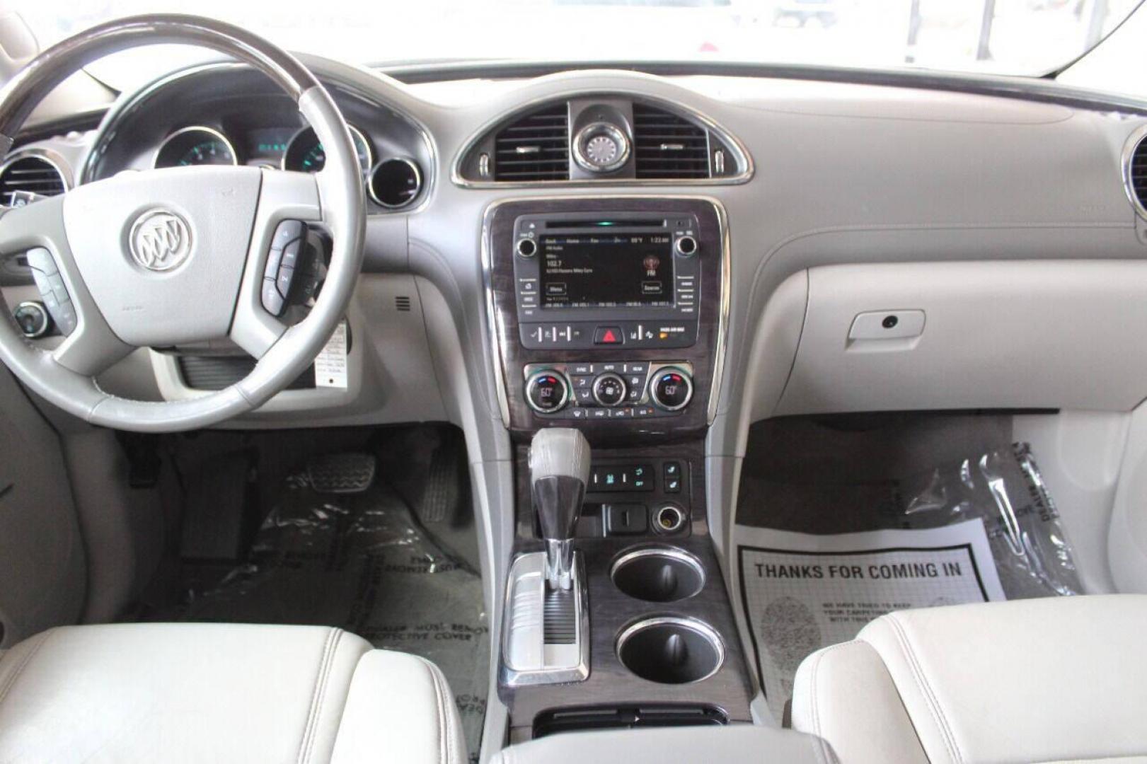 2016 White Buick Enclave Leather FWD (5GAKRBKD9GJ) with an 3.6L V6 3.6L V6 engine, Automatic 6-Speed transmission, located at 4301 NW 39th , Oklahoma City, OK, 73112, (405) 949-5600, 35.512135, -97.598671 - NO DRIVERS LICENCE NO - FULL COVERAGE INSURANCE-NO CREDIT CHECK. COME ON OVER TO SUPER SPORTS AND TAKE A LOOK AND TEST DRIVE PLEASE GIVE US A CALL AT (405) 949-5600. NO LICENCIA DE MANEJAR - NO SEGURO DE COBERTURA TOTAL - NO VERIFICACION DE CREDITO. POR FAVOR VENGAN A SUPERSPORTS, ECHE- Photo#20
