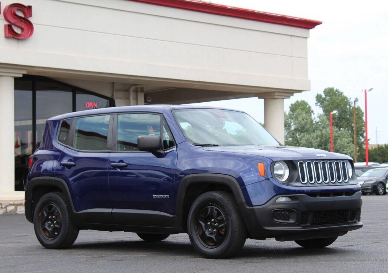 2016 Blue Jeep Renegade Sport FWD (ZACCJAAT3GP) with an 2.4L L4 DOHC 16V engine, 6M transmission, located at 4301 NW 39th , Oklahoma City, OK, 73112, (405) 949-5600, 35.512135, -97.598671 - NO DRIVERS LICENCE NO-FULL COVERAGE INSURANCE-NO CREDIT CHECK. COME ON OVER TO SUPERSPORTS AND TAKE A LOOK AND TEST DRIVE. PLEASE GIVE US A CALL AT (405) 949-5600. NO LICENSIA DE MANEJAR- NO SEGURO DE COBERTURA TOTAL- NO VERIFICACCION DE CREDITO. POR FAVOR VENGAN A SUPERSPORTS, ECHE UN - Photo#2