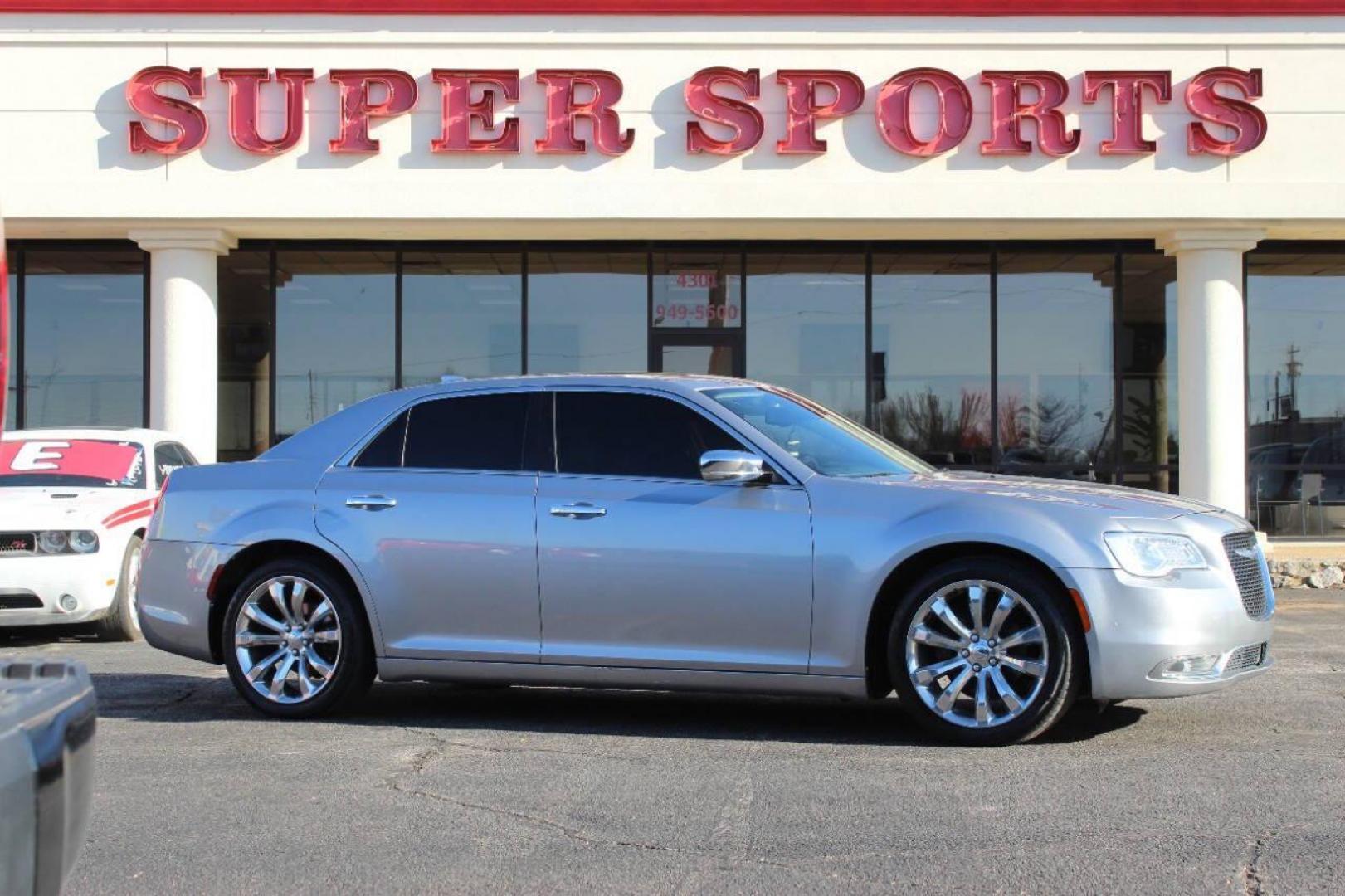 2017 Silver Chrysler 300 C RWD (2C3CCAEG1HH) with an 3.6L V6 SOHC 24V engine, 8A transmission, located at 4301 NW 39th , Oklahoma City, OK, 73112, (405) 949-5600, 35.512135, -97.598671 - NO DRIVERS LICENCE NO-FULL COVERAGE INSURANCE-NO CREDIT CHECK. COME ON OVER TO SUPERSPORTS AND TAKE A LOOK AND TEST DRIVE. PLEASE GIVE US A CALL AT (405) 949-5600. NO LICENSIA DE MANEJAR- NO SEGURO DE COBERTURA TOTAL- NO VERIFICACCION DE CREDITO. POR FAVOR VENGAN A SUPERSPORTS, ECHE UN - Photo#2