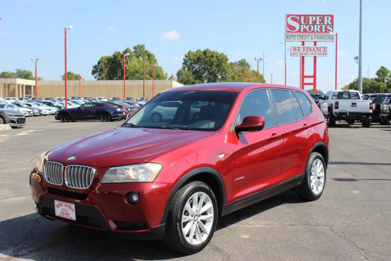 2014 Burgundy BMW X3 xDrive28i (5UXWX9C50E0) with an 2.0L L4 DOHC 16V engine, 8-Speed Automatic transmission, located at 4301 NW 39th , Oklahoma City, OK, 73112, (405) 949-5600, 35.512135, -97.598671 - Photo#2