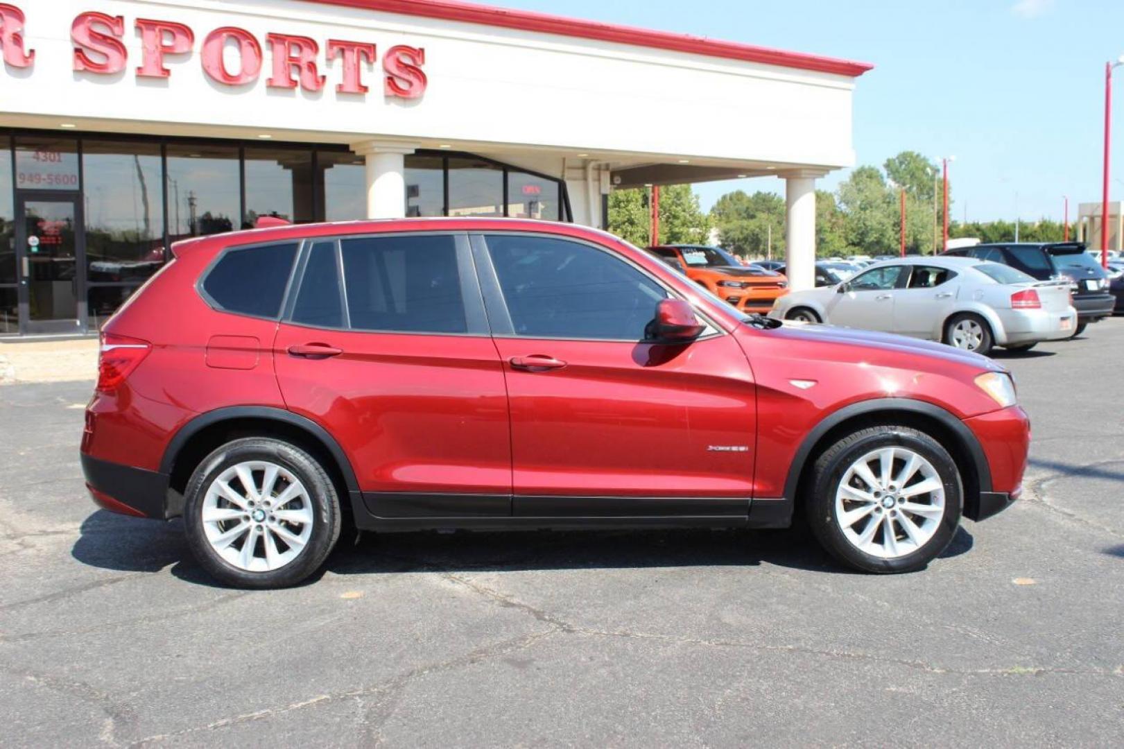 2014 Burgundy BMW X3 xDrive28i (5UXWX9C50E0) with an 2.0L L4 DOHC 16V engine, 8-Speed Automatic transmission, located at 4301 NW 39th , Oklahoma City, OK, 73112, (405) 949-5600, 35.512135, -97.598671 - Photo#4