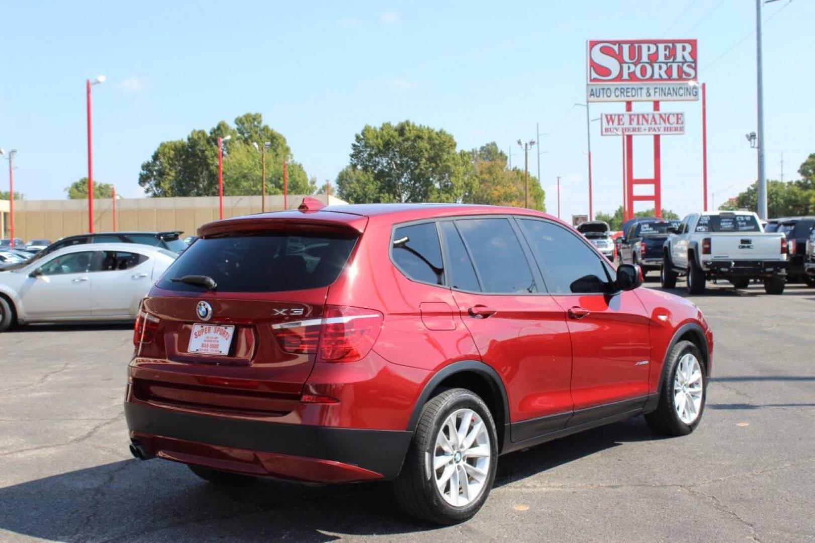 2014 Burgundy BMW X3 xDrive28i (5UXWX9C50E0) with an 2.0L L4 DOHC 16V engine, 8-Speed Automatic transmission, located at 4301 NW 39th , Oklahoma City, OK, 73112, (405) 949-5600, 35.512135, -97.598671 - Photo#5