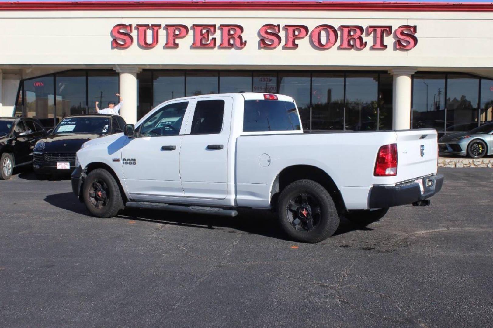 2017 White RAM 1500 Tradesman Quad Cab 2WD (1C6RR6FT3HS) with an 5.7L V8 OHV 16V engine, 8A transmission, located at 4301 NW 39th , Oklahoma City, OK, 73112, (405) 949-5600, 35.512135, -97.598671 - NO DRIVERS LICENSE - NO FULL COVERAGE INSURANCE - NO CREDIT CHECK. COME ON OVER TO SUPERSPORTS AND TAKE A LOOK AND TEST DRIVE. PLEASE GIVE US A CALL AT (405) 949-5600. NO LICENCIA DE MANEJAR - NO SEGURO DE COBERTURA TOTAL - NO VERIFICACION DE CREDITO. POR FAVOR VENGAN A SUPERSPORTS, ECH - Photo#4