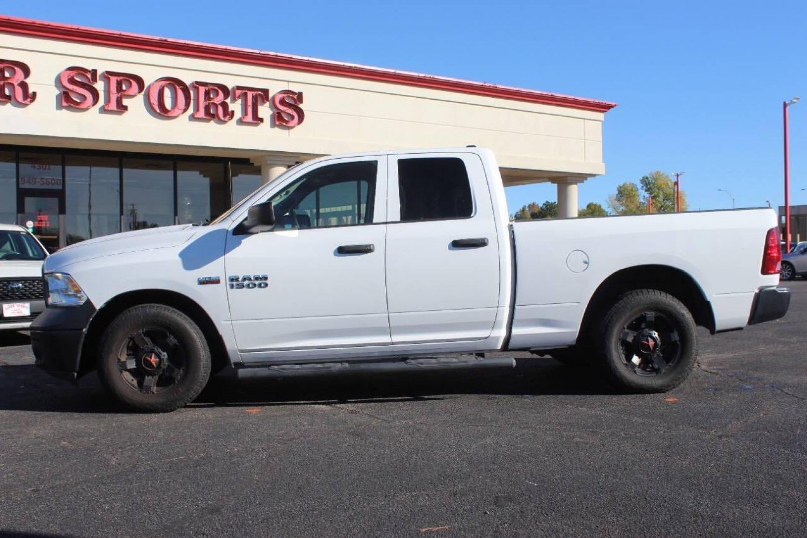 2017 White RAM 1500 Tradesman Quad Cab 2WD (1C6RR6FT3HS) with an 5.7L V8 OHV 16V engine, 8A transmission, located at 4301 NW 39th , Oklahoma City, OK, 73112, (405) 949-5600, 35.512135, -97.598671 - NO DRIVERS LICENSE - NO FULL COVERAGE INSURANCE - NO CREDIT CHECK. COME ON OVER TO SUPERSPORTS AND TAKE A LOOK AND TEST DRIVE. PLEASE GIVE US A CALL AT (405) 949-5600. NO LICENCIA DE MANEJAR - NO SEGURO DE COBERTURA TOTAL - NO VERIFICACION DE CREDITO. POR FAVOR VENGAN A SUPERSPORTS, ECH - Photo#5