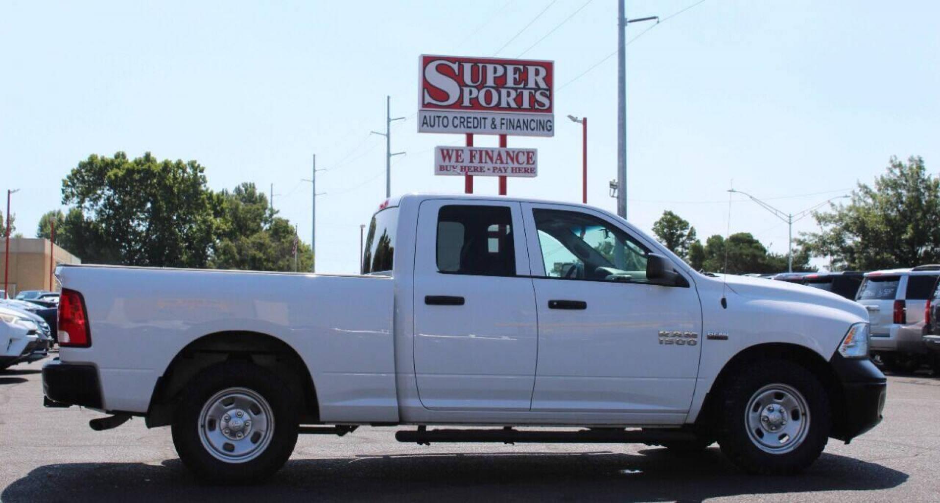 2017 White RAM 1500 Tradesman Quad Cab 2WD (1C6RR6FT3HS) with an 5.7L V8 OHV 16V engine, 8A transmission, located at 4301 NW 39th , Oklahoma City, OK, 73112, (405) 949-5600, 35.512135, -97.598671 - NO DRIVERS LICENSE - NO FULL COVERAGE INSURANCE - NO CREDIT CHECK. COME ON OVER TO SUPERSPORTS AND TAKE A LOOK AND TEST DRIVE. PLEASE GIVE US A CALL AT (405) 949-5600. NO LICENCIA DE MANEJAR - NO SEGURO DE COBERTURA TOTAL - NO VERIFICACION DE CREDITO. POR FAVOR VENGAN A SUPERSPORTS, ECH - Photo#10