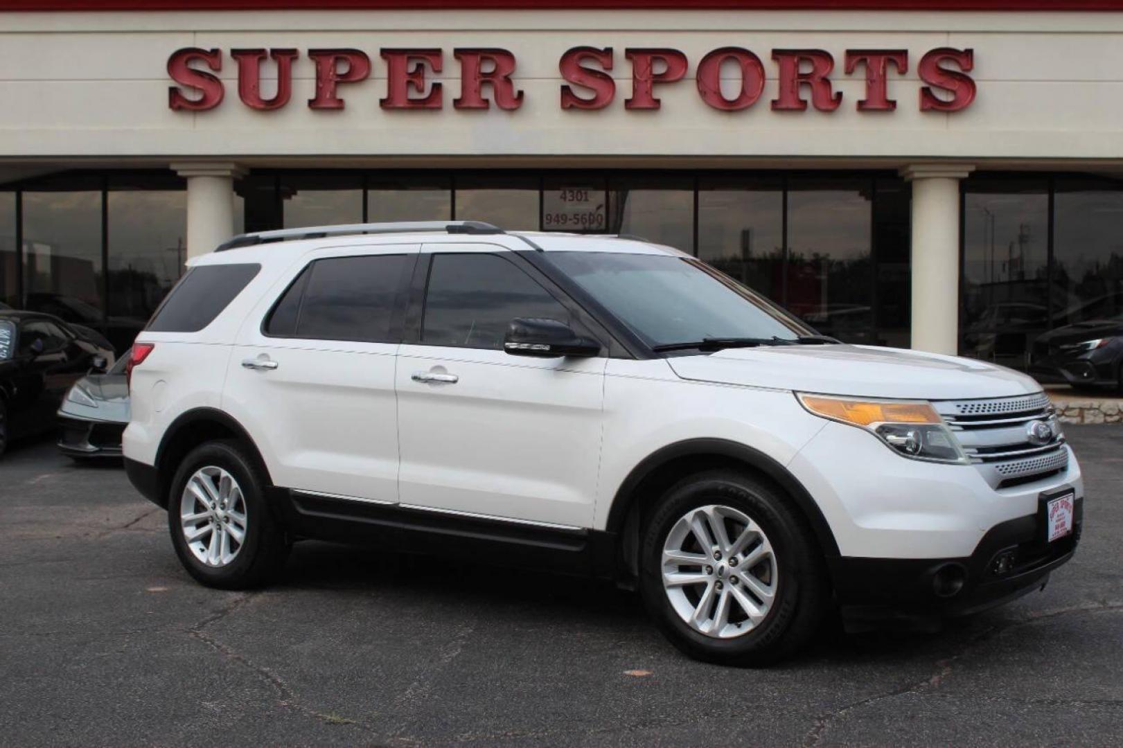 2014 White Ford Explorer XLT FWD (1FM5K7D89EG) with an 3.5L V6 DOHC 24V engine, 6-Speed Automatic transmission, located at 4301 NW 39th , Oklahoma City, OK, 73112, (405) 949-5600, 35.512135, -97.598671 - NO DRIVERS LICENCE -NO FULL COVERAGE INSURANCE - NO CREDIT CHECK. COME ON OVER TO SUPERSPORTS, TAKE A LOOK AND TEST DRIVE. PLEASE GIVE US A CALL AT (405) 949-5600. NO LICENCIA DE CONDUCIR - NO SEGURO DE COBERTURA TOTAL - NO VERIFICACION DE CREDITO. VISITENOS EN SUPERSPORTS, MIRE - Photo#0