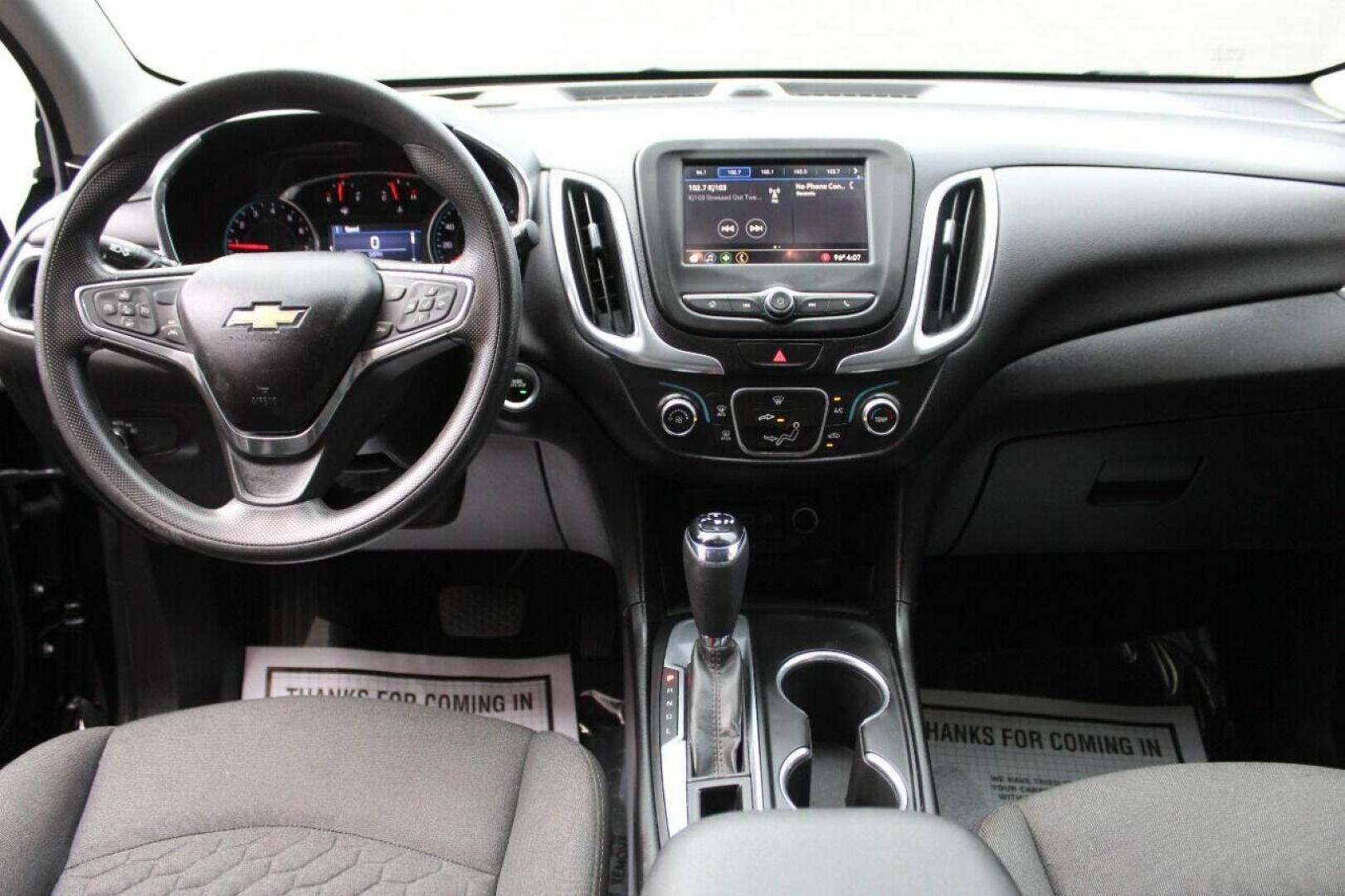 2020 Black Chevrolet Equinox LT 1.5 2WD (2GNAXKEV6L6) with an 1.5L L4 DIR DOHC 16V TURBO engine, 6A transmission, located at 4301 NW 39th , Oklahoma City, OK, 73112, (405) 949-5600, 35.512135, -97.598671 - Photo#15