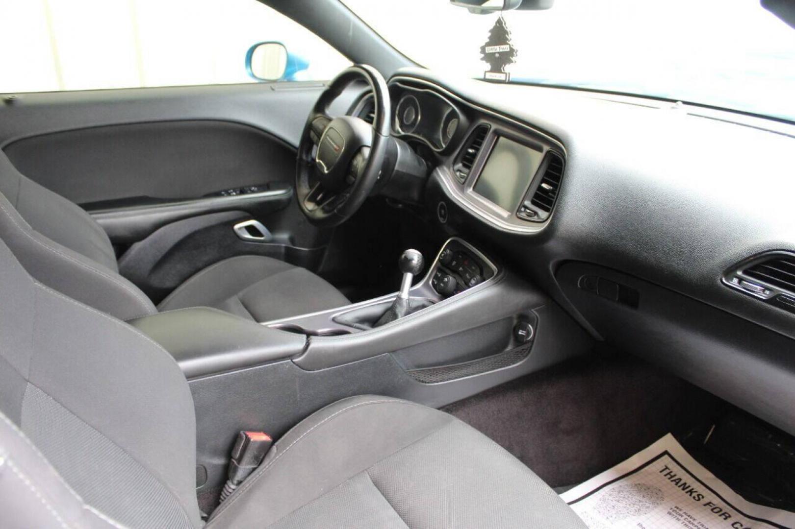 2016 Blue Dodge Challenger R/T Plus (2C3CDZBT4GH) with an 5.7L V8 OHV 16V engine, Manual 6-Speed transmission, located at 4301 NW 39th , Oklahoma City, OK, 73112, (405) 949-5600, 35.512135, -97.598671 - NO DRIVERS LICENCE -NO FULL COVERAGE INSURANCE - NO CREDIT CHECK. COME ON OVER TO SUPERSPORTS, TAKE A LOOK AND TEST DRIVE. PLEASE GIVE US A CALL AT (405) 949-5600. NO LICENCIA DE CONDUCIR - NO SEGURO DE COBERTURA TOTAL - NO VERIFICACION DE CREDITO. VISITENOS EN SUPERSPORTS, MIRE N - Photo#8