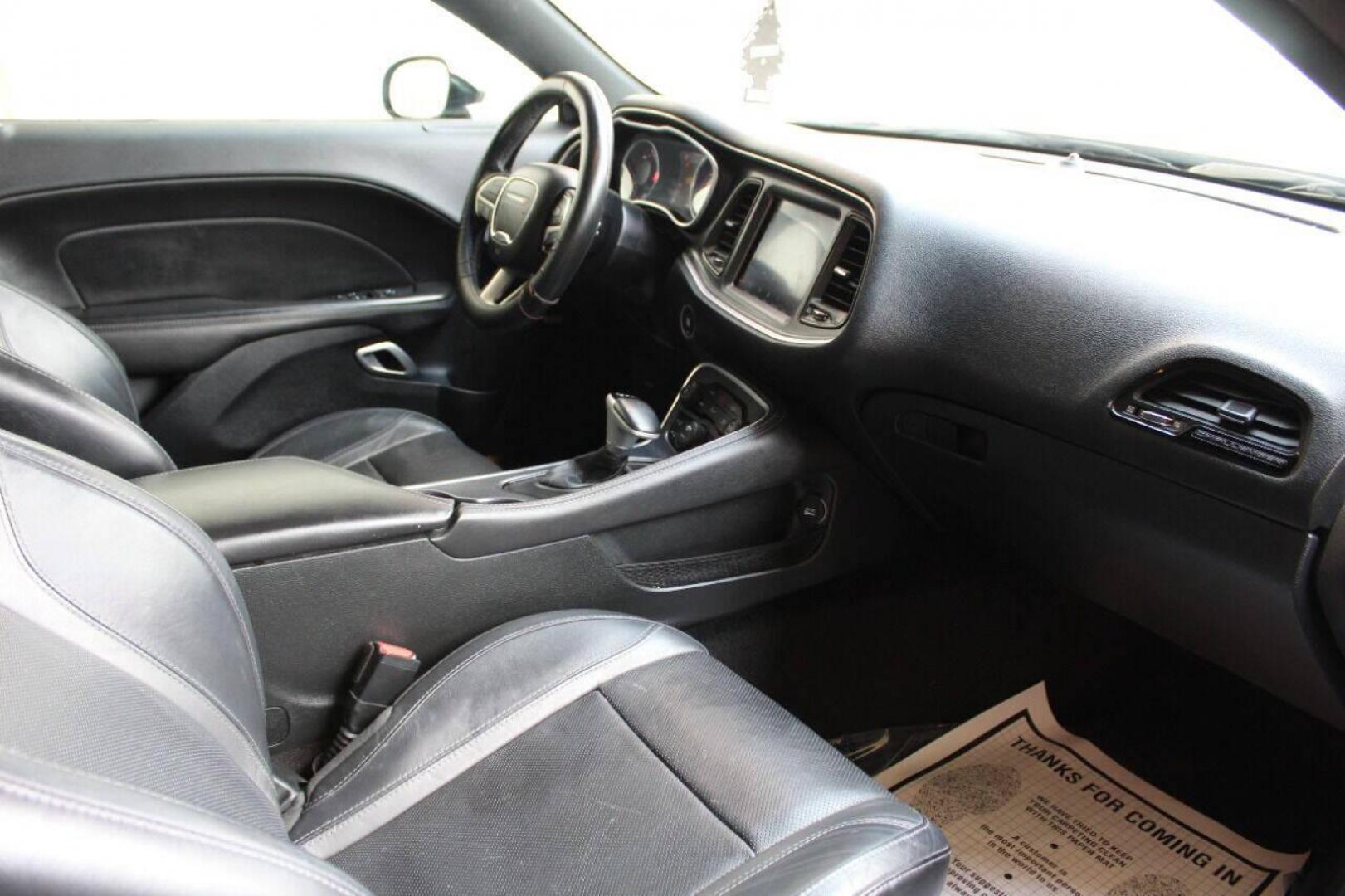2018 Black Dodge Challenger SXT (2C3CDZAG4JH) with an 3.6L V6 DOHC 24V engine, 8A transmission, located at 4301 NW 39th , Oklahoma City, OK, 73112, (405) 949-5600, 35.512135, -97.598671 - Photo#8