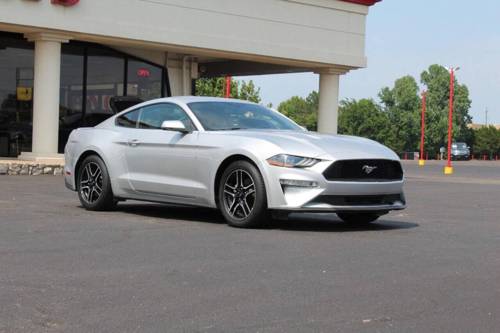 2018 Black Ford Mustang EcoBoost Coupe (1FA6P8TH0J5) with an 2.3L L4 DOHC 16V engine, A transmission, located at 4301 NW 39th , Oklahoma City, OK, 73112, (405) 949-5600, 35.512135, -97.598671 - NO DRIVERS LICENCE NO-FULL COVERAGE INSURANCE-NO CREDIT CHECK. COME ON OVER TO SUPERSPORTS AND TAKE A LOOK AND TEST DRIVE. PLEASE GIVE US A CALL AT (405) 949-5600. NO LICENSIA DE MANEJAR- NO SEGURO DE COBERTURA TOTAL- NO VERIFICACCION DE CREDITO. POR FAVOR VENGAN A SUPERSPORTS, ECHE UN - Photo#32