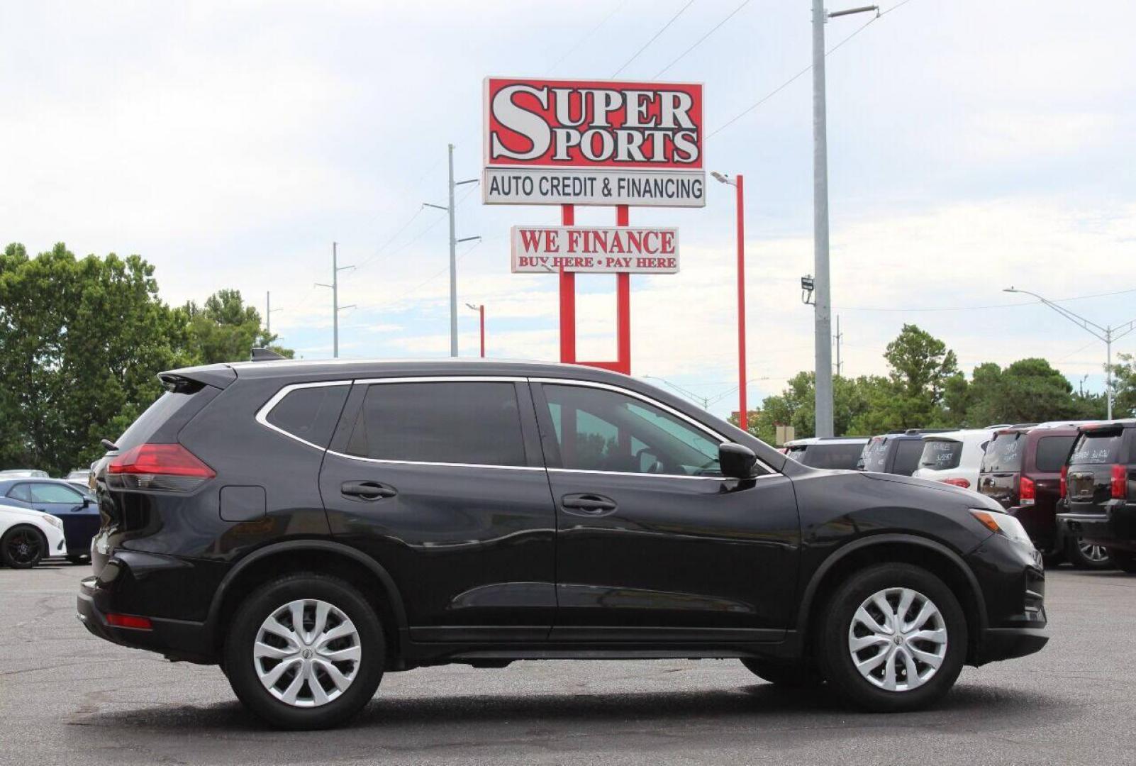 2018 Black Nissan Rogue S AWD (KNMAT2MV1JP) with an 2.5L L4 DOHC 16V engine, CVT transmission, located at 4301 NW 39th , Oklahoma City, OK, 73112, (405) 949-5600, 35.512135, -97.598671 - NO DRIVERS LICENCE NO-FULL COVERAGE INSURANCE-NO CREDIT CHECK. COME ON OVER TO SUPERSPORTS AND TAKE A LOOK AND TEST DRIVE. PLEASE GIVE US A CALL AT (405) 949-5600. NO LICENSIA DE MANEJAR- NO SEGURO DE COBERTURA TOTAL- NO VERIFICACCION DE CREDITO. POR FAVOR VENGAN A SUPERSPORTS, ECHE UN - Photo#3