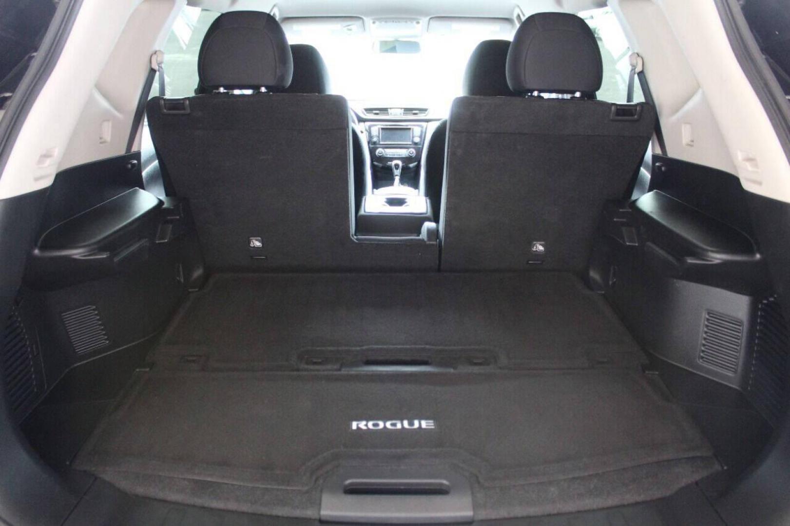 2018 Black Nissan Rogue S AWD (KNMAT2MV1JP) with an 2.5L L4 DOHC 16V engine, CVT transmission, located at 4301 NW 39th , Oklahoma City, OK, 73112, (405) 949-5600, 35.512135, -97.598671 - Photo#12