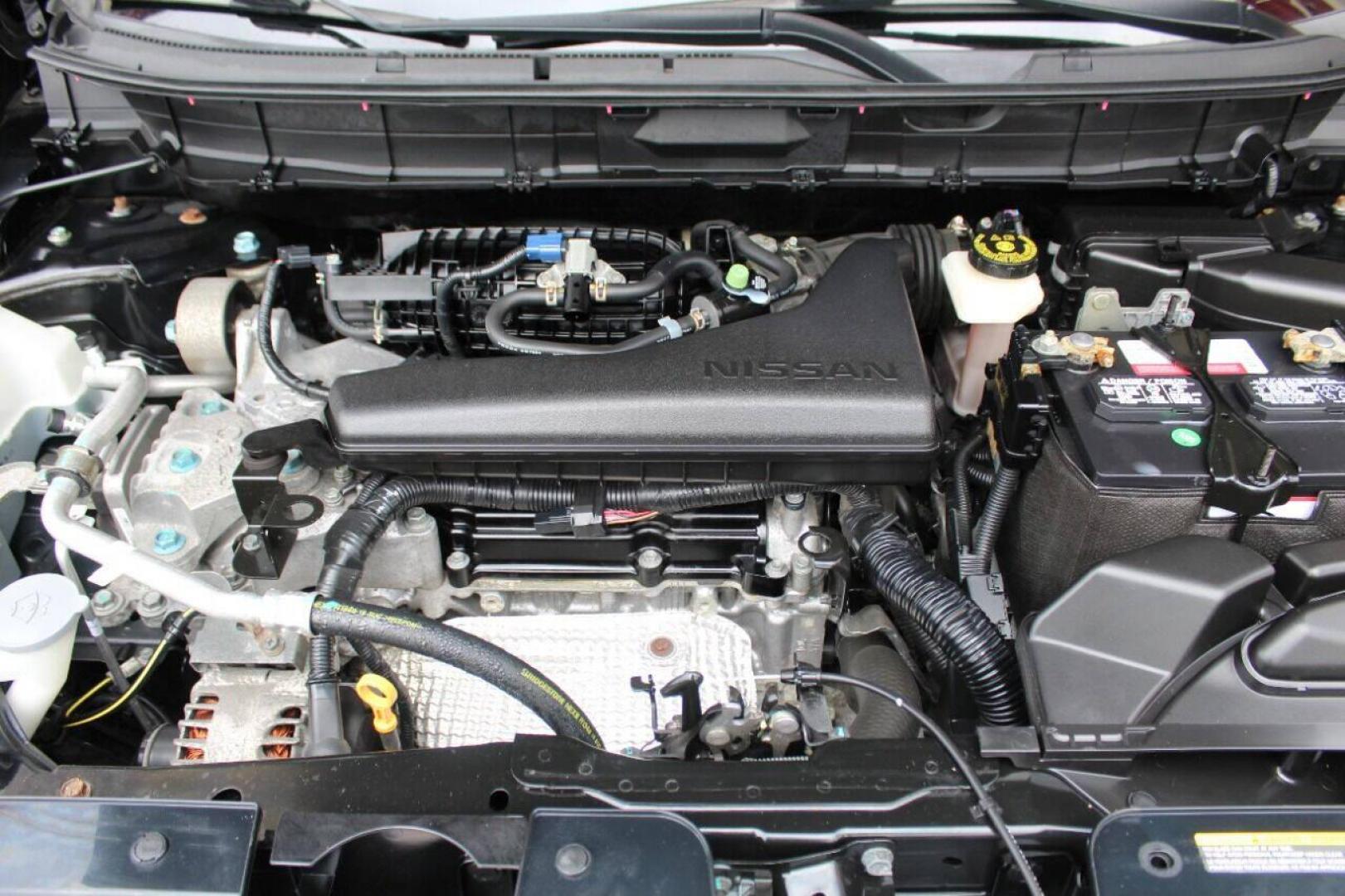 2018 Black Nissan Rogue S AWD (KNMAT2MV1JP) with an 2.5L L4 DOHC 16V engine, CVT transmission, located at 4301 NW 39th , Oklahoma City, OK, 73112, (405) 949-5600, 35.512135, -97.598671 - Photo#7