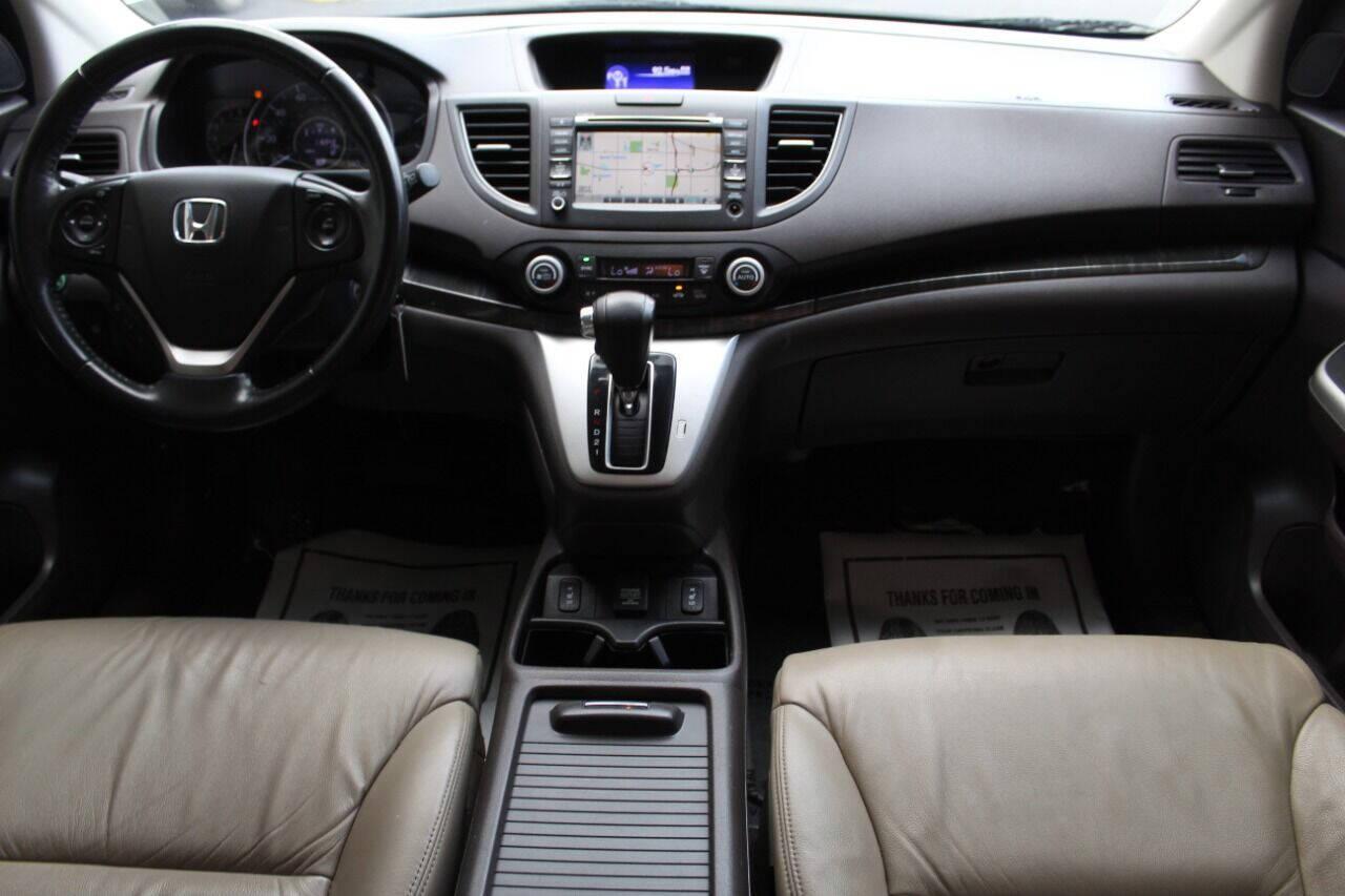 2014 Off White Honda CR-V EX-L 2WD 5-Speed AT (5J6RM3H7XEL) with an 2.4L L4 DOHC 16V engine, 5-Speed Automatic transmission, located at 4301 NW 39th , Oklahoma City, OK, 73112, (405) 949-5600, 35.512135, -97.598671 - NO DRIVERS LICENCE -NO FULL COVERAGE INSURANCE - NO CREDIT CHECK. COME ON OVER TO SUPERSPORTS, TAKE A LOOK AND TEST DRIVE. PLEASE GIVE US A CALL AT (405) 949-5600. NO LICENCIA DE CONDUCIR - NO SEGURO DE COBERTURA TOTAL - NO VERIFICACION DE CREDITO. VISITENOS EN SUPERSPORTS, MIRE NUESTRO - Photo#17