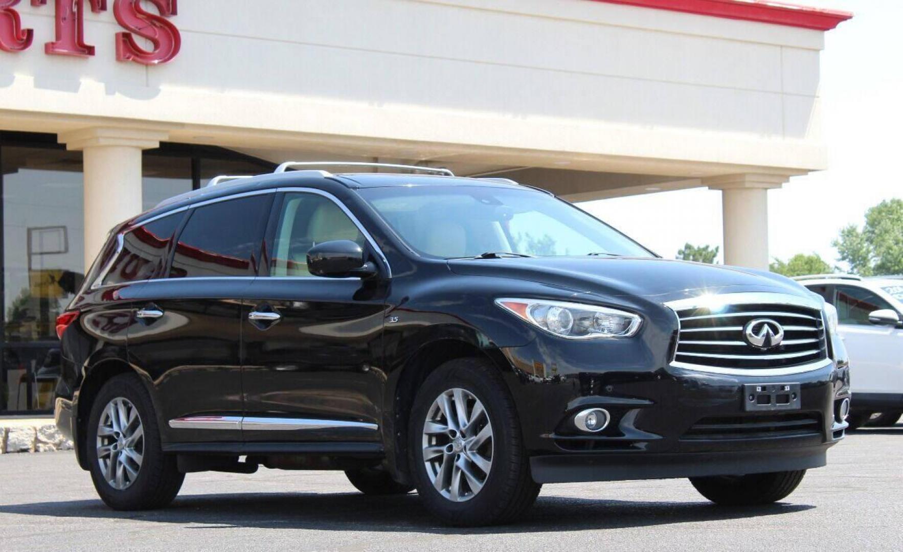 2015 Black Infiniti QX60 Base AWD (5N1AL0MM9FC) with an 3.5L V6 DOHC 24V engine, Continuously Variable Transmission transmission, located at 4301 NW 39th , Oklahoma City, OK, 73112, (405) 949-5600, 35.512135, -97.598671 - NO DRIVERS LICENSE - NO FULL COVERAGE INSURANCE - NO CREDIT CHECK. COME ON OVER TO SUPERSPORTS AND TAKE A LOOK AND TEST DRIVE. PLEASE GIVE US A CALL AT (405) 949-5600. NO LICENCIA DE MANEJAR - NO SEGURO DE COBERTURA TOTAL - NO VERIFICACION DE CREDITO. POR FAVOR VENGAN A SUPERSPORTS, ECH - Photo#0