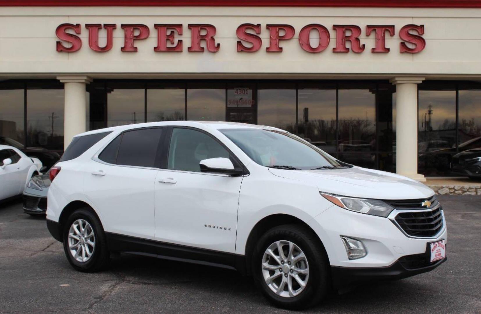 2020 White Chevrolet Equinox LT AWD (3GNAXUEVXLS) with an 1.5L L4 DOHC 16V TURBO engine, 6A transmission, located at 4301 NW 39th , Oklahoma City, OK, 73112, (405) 949-5600, 35.512135, -97.598671 - NO DRIVERS LICENCE -NO FULL COVERAGE INSURANCE - NO CREDIT CHECK. COME ON OVER TO SUPERSPORTS, TAKE A LOOK AND TEST DRIVE. PLEASE GIVE US A CALL AT (405) 949-5600. NO LICENCIA DE CONDUCIR - NO SEGURO DE COBERTURA TOTAL - NO VERIFICACION DE CREDITO. VISITENOS EN SUPERSPORTS, MIRE NUESTRO - Photo#0