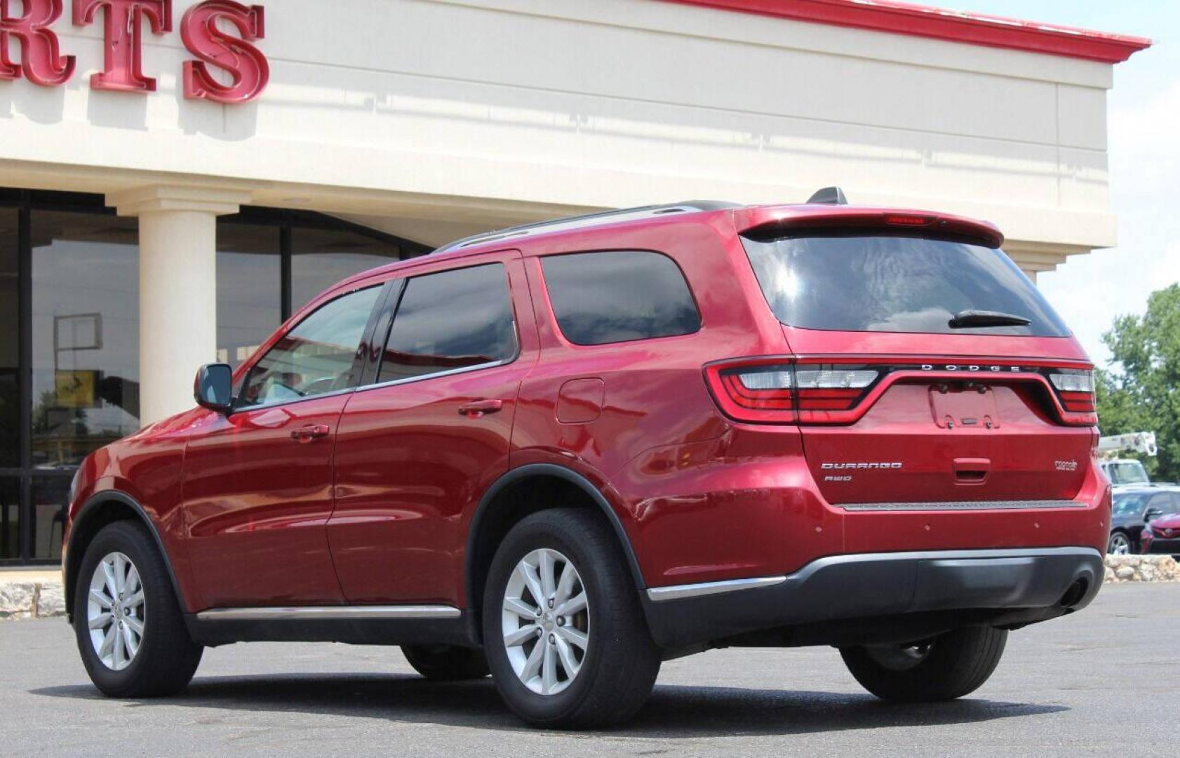 2014 Burgundy Dodge Durango SXT AWD (1C4RDJAG2EC) with an 3.6L V6 DOHC 24V engine, 8-Speed Automatic transmission, located at 4301 NW 39th , Oklahoma City, OK, 73112, (405) 949-5600, 35.512135, -97.598671 - Photo#6