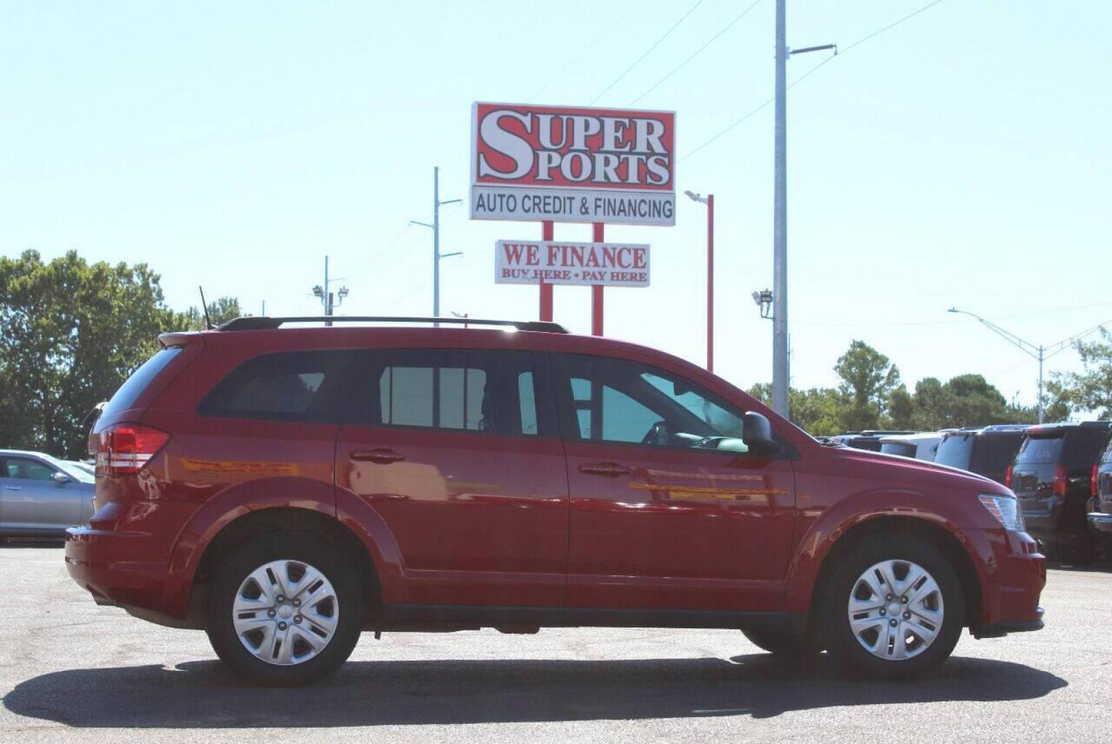 2020 Red Dodge Journey SE Value (3C4PDCAB5LT) with an 2.4L L4 DOHC 16V engine, 6A transmission, located at 4301 NW 39th , Oklahoma City, OK, 73112, (405) 949-5600, 35.512135, -97.598671 - NO DRIVERS LICENCE NO-FULL COVERAGE INSURANCE-NO CREDIT CHECK. COME ON OVER TO SUPERSPORTS AND TAKE A LOOK AND TEST DRIVE. PLEASE GIVE US A CALL AT (405) 949-5600. NO LICENSIA DE MANEJAR- NO SEGURO DE COBERTURA TOTAL- NO VERIFICACCION DE CREDITO. POR FAVOR VENGAN A SUPERSPORTS, EC - Photo#24