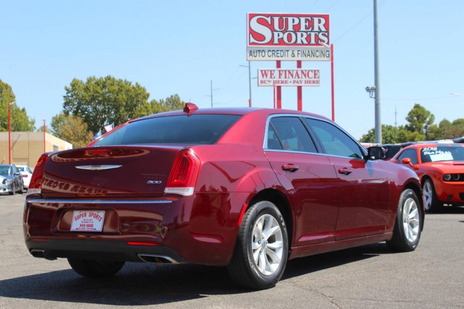 2015 Maroon Chrysler 300 Limited RWD (2C3CCAAG6FH) with an 3.6L V6 3.6L V6 engine, Automatic 8-Speed transmission, located at 4301 NW 39th , Oklahoma City, OK, 73112, (405) 949-5600, 35.512135, -97.598671 - Hablamos espanol. SPEND SMART --- BUY FROM SUPER SPORTS. ALL PRICES, DOWN PAYMENTS, PAYMENTS, AND FINANCE TERMS ARE NEGOTIABLE AT THE TIME OF APPROVAL. WE WILL WORK WITH YOU TO FIT YOUR BUDGET. WE WILL EVEN LOWER AND ADJUST THE NUMBERS TO HELP MAKE THE VEHICLE MORE AFFORDABLE FOR YOU.- Photo#3