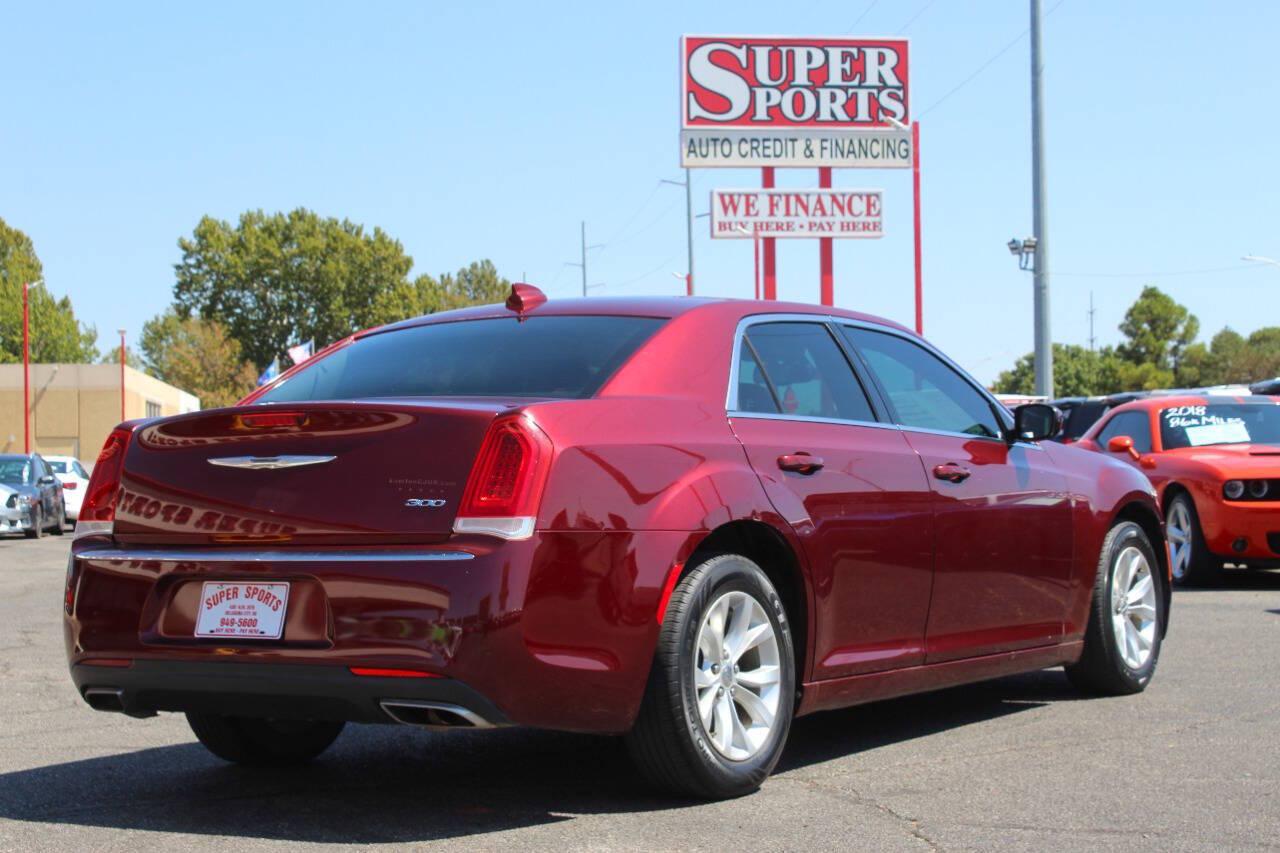 2015 Maroon Chrysler 300 Limited RWD (2C3CCAAG6FH) with an 3.6L V6 3.6L V6 engine, Automatic 8-Speed transmission, located at 4301 NW 39th , Oklahoma City, OK, 73112, (405) 949-5600, 35.512135, -97.598671 - Hablamos espanol. SPEND SMART --- BUY FROM SUPER SPORTS. ALL PRICES, DOWN PAYMENTS, PAYMENTS, AND FINANCE TERMS ARE NEGOTIABLE AT THE TIME OF APPROVAL. WE WILL WORK WITH YOU TO FIT YOUR BUDGET. WE WILL EVEN LOWER AND ADJUST THE NUMBERS TO HELP MAKE THE VEHICLE MORE AFFORDABLE FOR YOU.- Photo#3