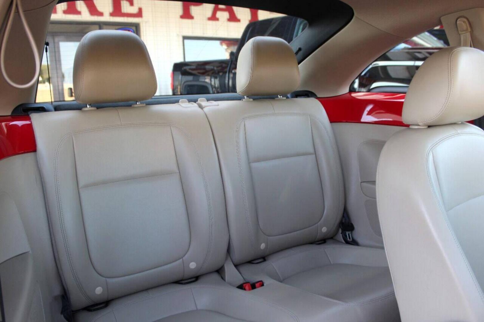 2014 Red Volkswagen Beetle 1.8T (3VWJ07AT9EM) with an 1.8L L4 DOHC 16V engine, Automatic 6-Speed transmission, located at 4301 NW 39th , Oklahoma City, OK, 73112, (405) 949-5600, 35.512135, -97.598671 - Photo#24