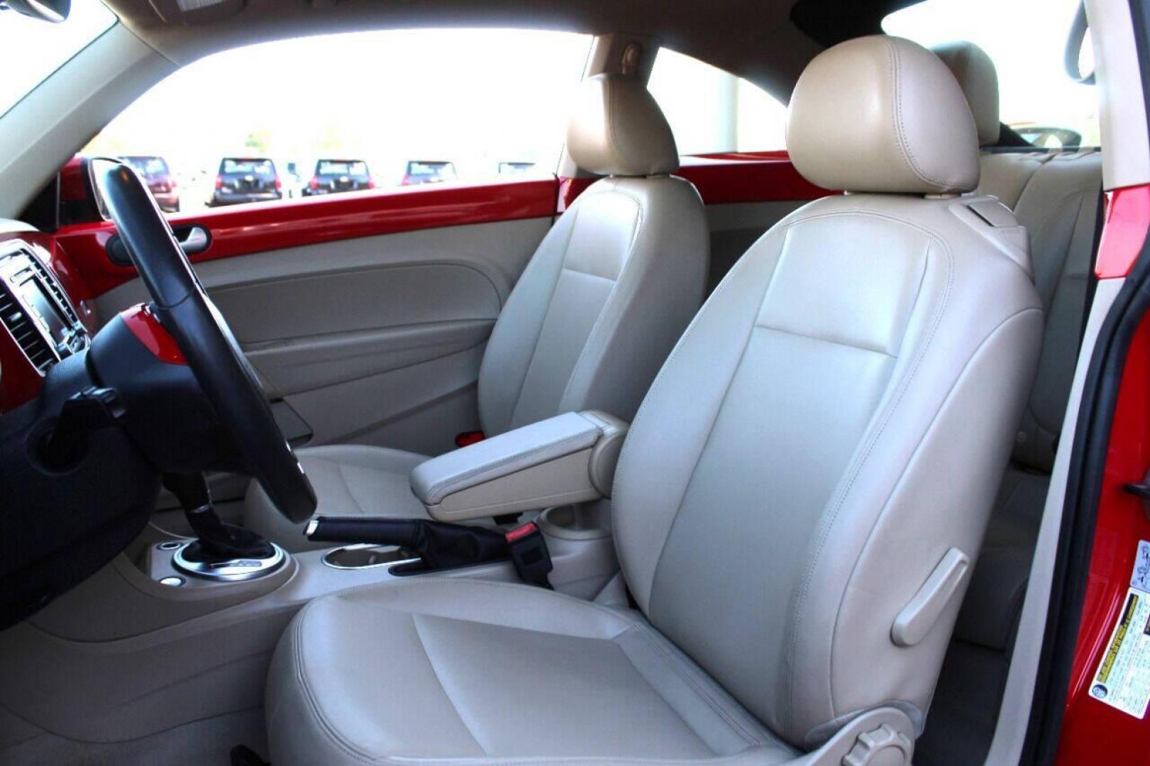 2014 Red Volkswagen Beetle 1.8T (3VWJ07AT9EM) with an 1.8L L4 DOHC 16V engine, Automatic 6-Speed transmission, located at 4301 NW 39th , Oklahoma City, OK, 73112, (405) 949-5600, 35.512135, -97.598671 - Photo#27