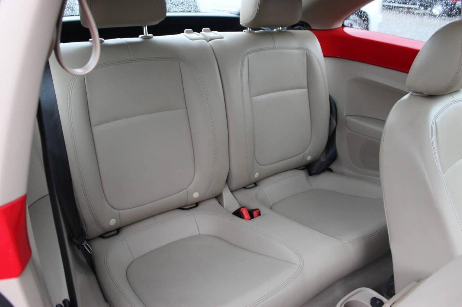 2014 Red Volkswagen Beetle 1.8T (3VWJ07AT9EM) with an 1.8L L4 DOHC 16V engine, Automatic 6-Speed transmission, located at 4301 NW 39th , Oklahoma City, OK, 73112, (405) 949-5600, 35.512135, -97.598671 - Photo#9