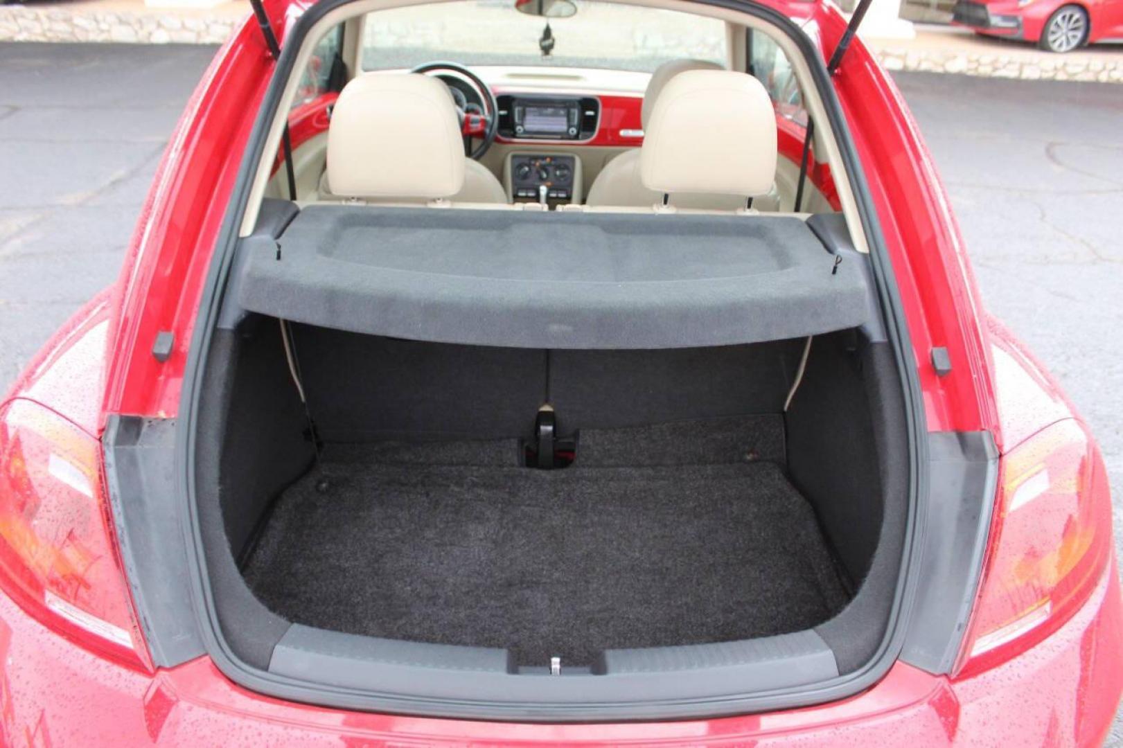 2014 Red Volkswagen Beetle 1.8T (3VWJ07AT9EM) with an 1.8L L4 DOHC 16V engine, Automatic 6-Speed transmission, located at 4301 NW 39th , Oklahoma City, OK, 73112, (405) 949-5600, 35.512135, -97.598671 - Photo#10