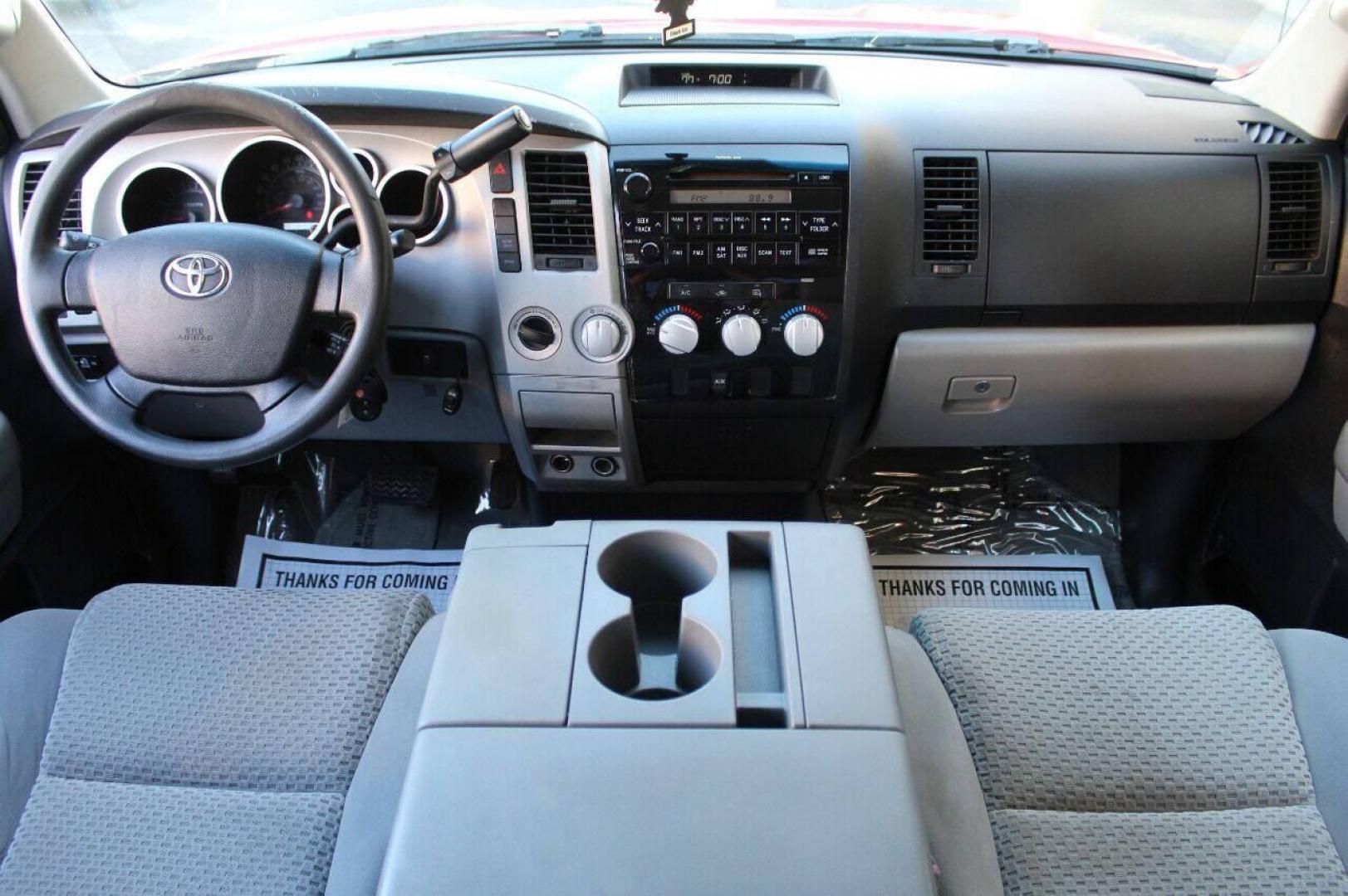 2007 Red Toyota Tundra SR5 Double Cab LB 2WD (5TFCT54177X) with an 4.7L V8 DOHC 32V engine, 5-Speed Automatic Overdrive transmission, located at 4301 NW 39th , Oklahoma City, OK, 73112, (405) 949-5600, 35.512135, -97.598671 - Photo#16