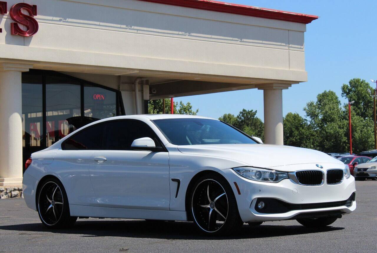 2014 White BMW 4 Series 428i coupe (WBA3N3C55EK) with an 2.0L I4 Turbocharger 2.0L I4 engine, Automatic 8-Speed transmission, located at 4301 NW 39th , Oklahoma City, OK, 73112, (405) 949-5600, 35.512135, -97.598671 - NO DRIVERS LICENCE NO-FULL COVERAGE INSURANCE-NO CREDIT CHECK. COME ON OVER TO SUPERSPORTS AND TAKE A LOOK AND TEST DRIVE PLEASE GIVE US A CALL AT (405) 949-5600. NO LICENSIA DE MANEJAR- NO SEGURO DE COBERTURA TOTAL- NO VERIFICACCION DE CREDITO. POR FAVOR VENGAN A SUPERSPORTS, ECHE UN VISTAZO Y - Photo#0