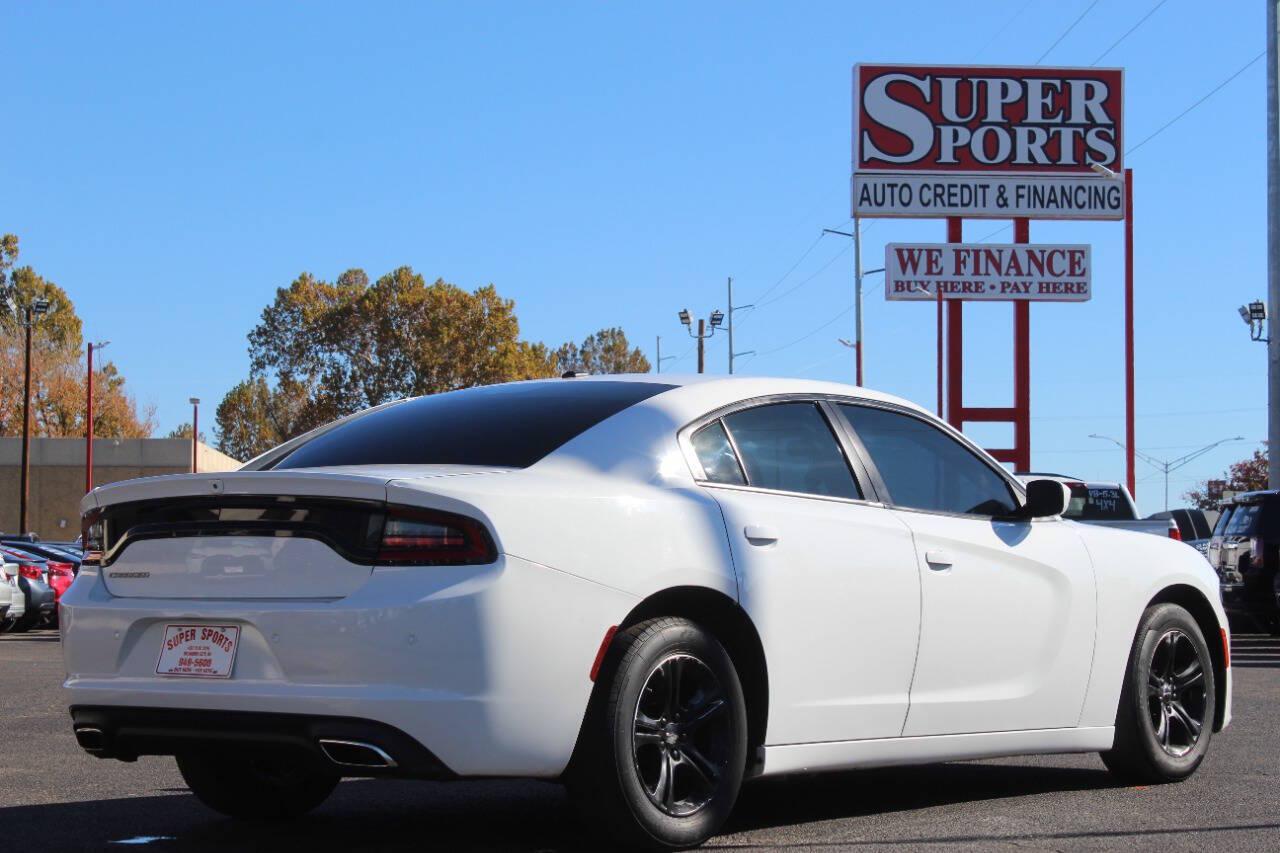 2019 White Dodge Charger SXT (2C3CDXBG8KH) with an 3.6L V6 3.6L V6 engine, Automatic 8-Speed transmission, located at 4301 NW 39th , Oklahoma City, OK, 73112, (405) 949-5600, 35.512135, -97.598671 - Hablamos espanol. SPEND SMART --- BUY FROM SUPER SPORTS. ALL PRICES, DOWN PAYMENTS, PAYMENTS, AND FINANCE TERMS ARE NEGOTIABLE AT THE TIME OF APPROVAL. WE WILL WORK WITH YOU TO FIT YOUR BUDGET. WE WILL EVEN LOWER AND ADJUST THE NUMBERS TO HELP MAKE THE VE HICLE MORE AFFORDABLE FOR YOU.- Photo#3